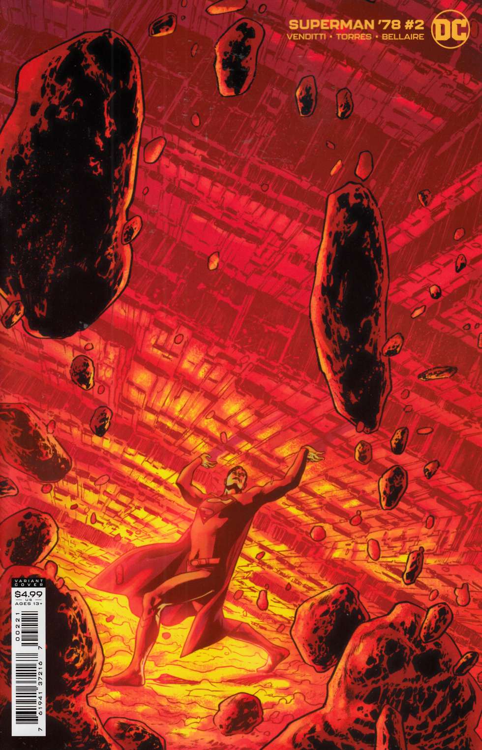 Superman '78 #2 Hitch Variant Cover Near Mint (9.4) [DC Comic] LARGE