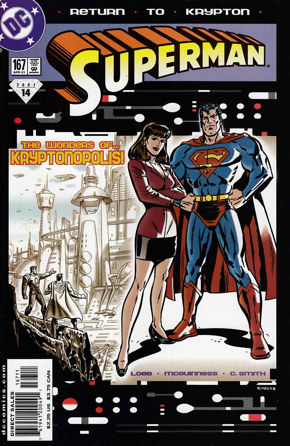 Superman #167 Near Mint (9.4) [DC Comic] LARGE