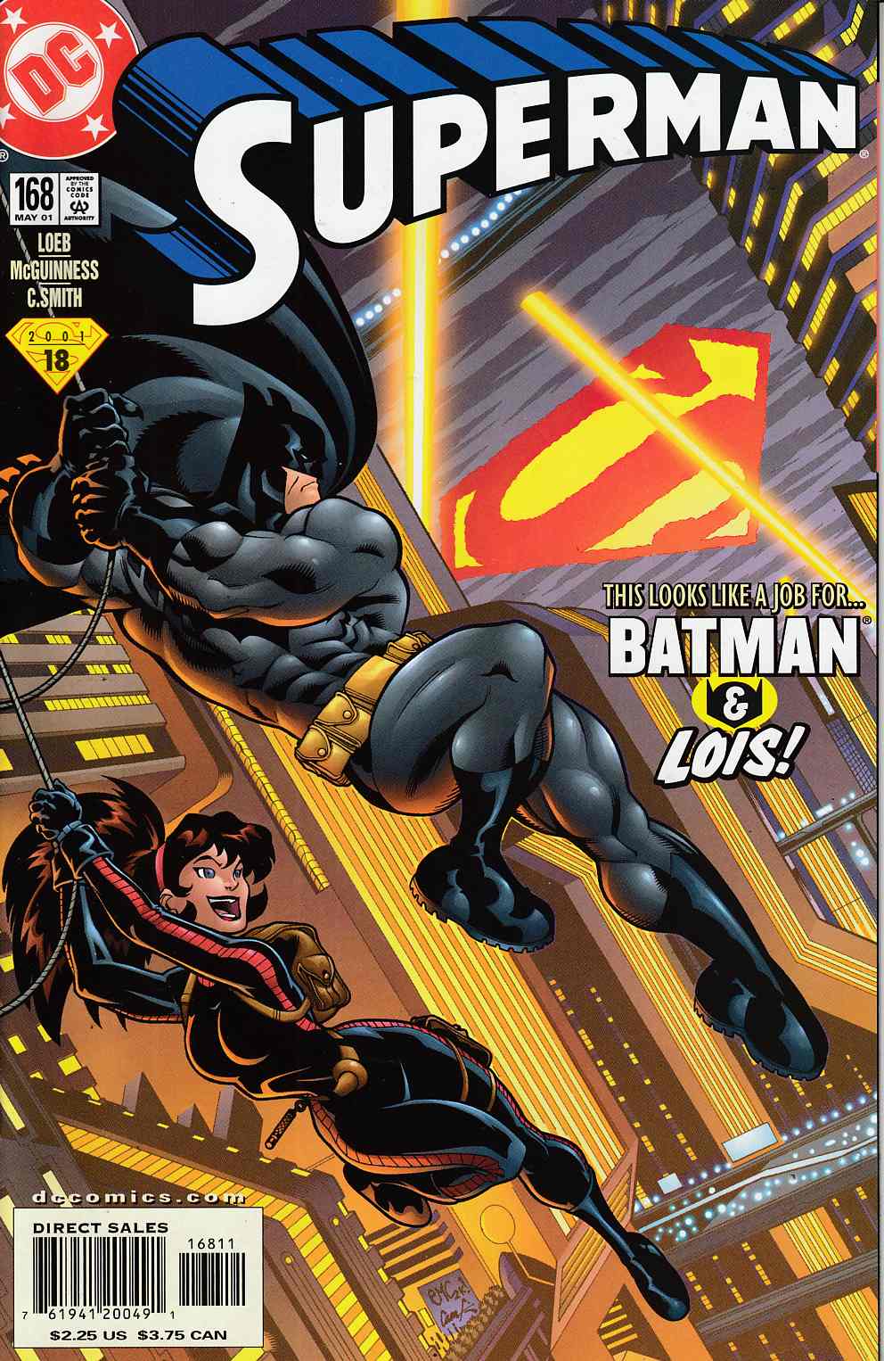 Superman #168 Near Mint (9.4) [DC Comic] THUMBNAIL