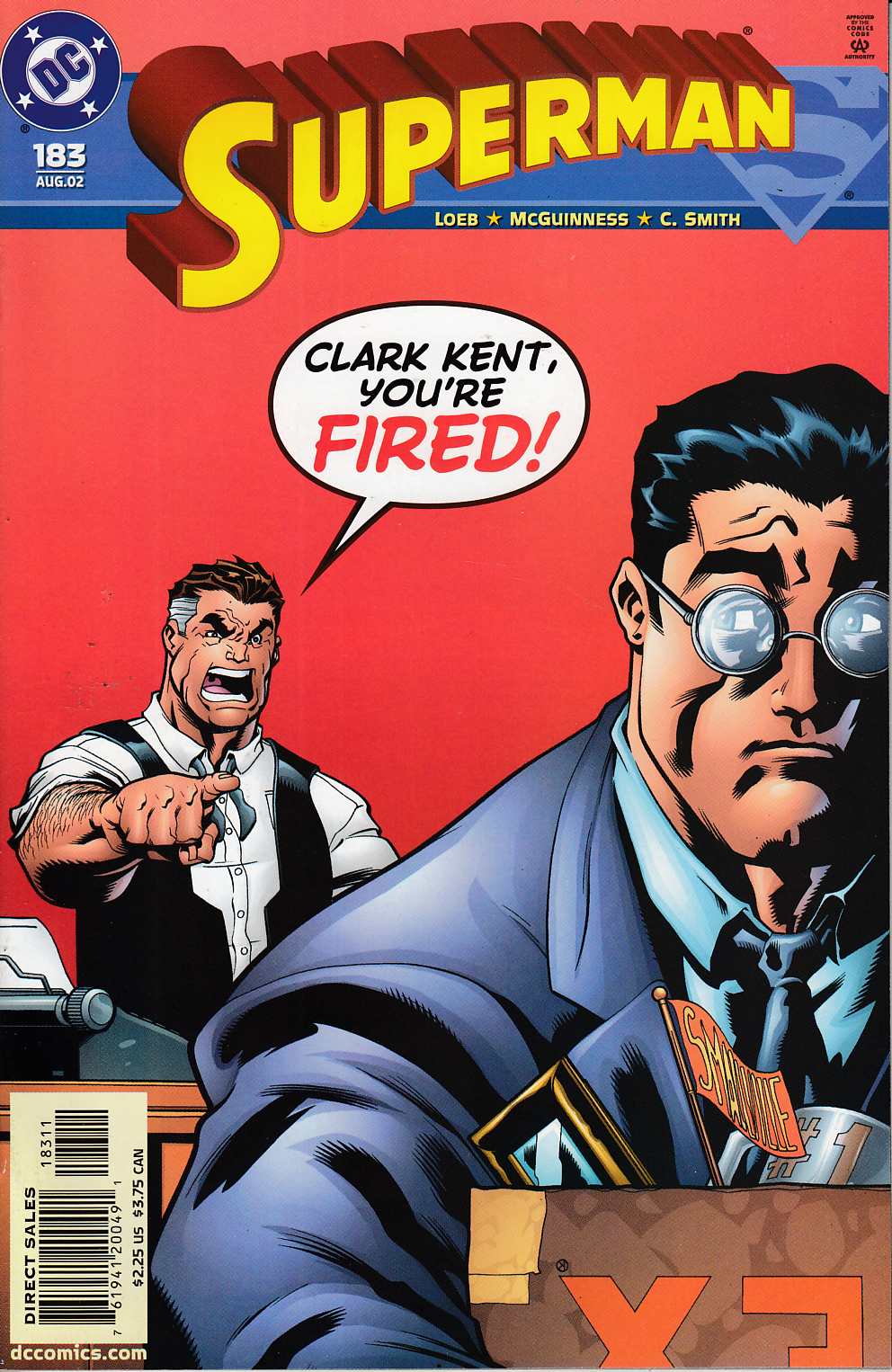 Superman #183 Near Mint (9.4) [DC Comic] THUMBNAIL