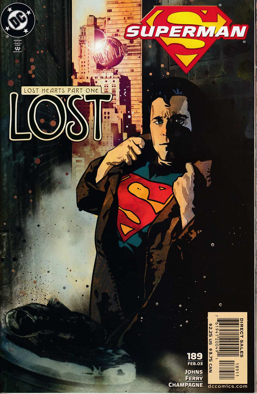 Superman #189 Near Mint (9.4) [DC Comic] LARGE