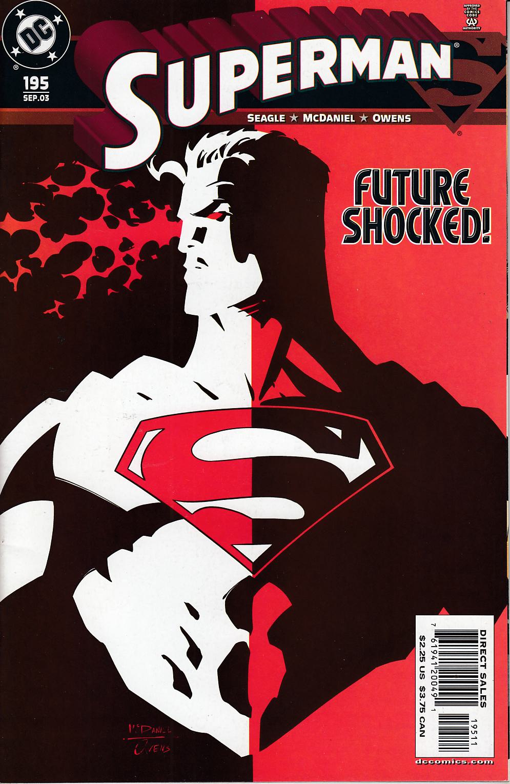 Superman #195 Near Mint (9.4) [DC Comic] THUMBNAIL