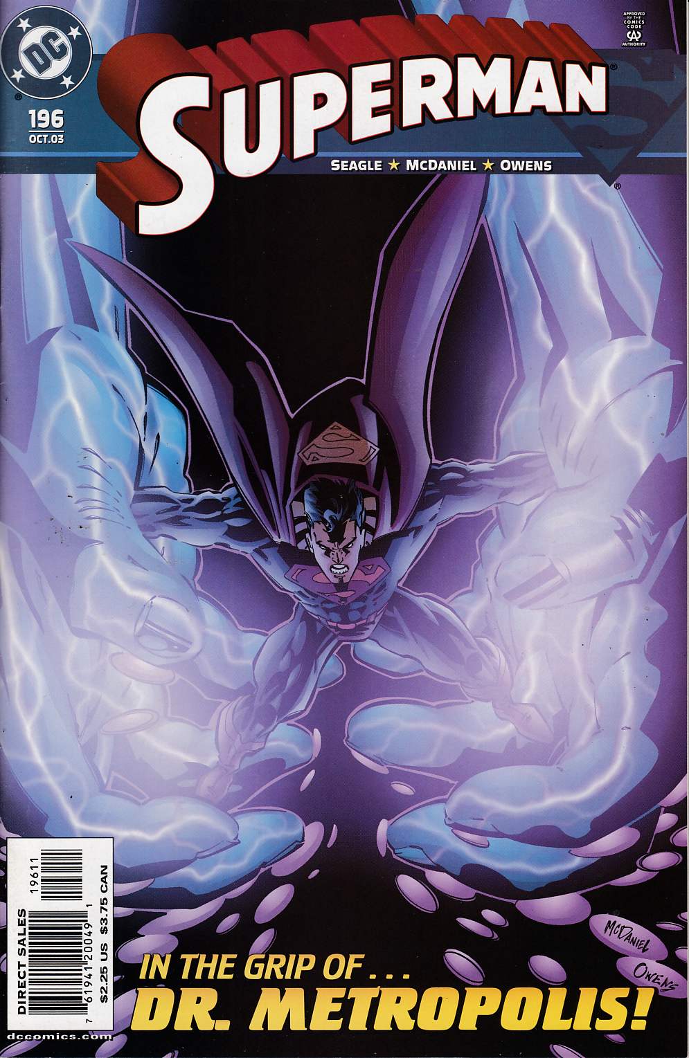 Superman #196 Near Mint (9.4) [DC Comic] THUMBNAIL