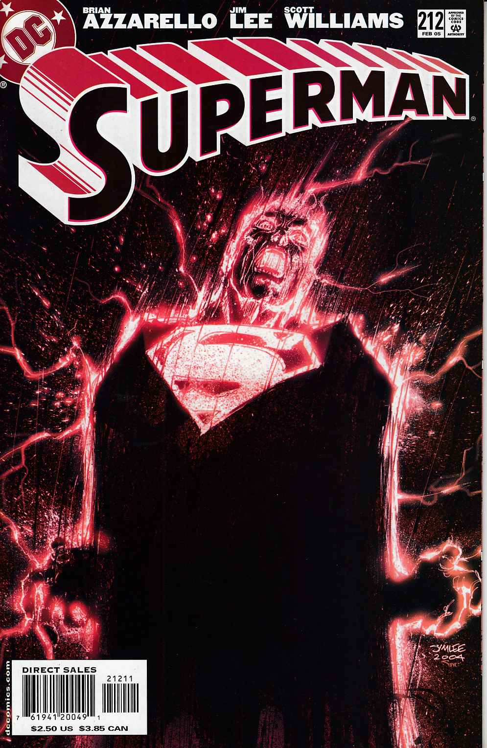 Superman #212 Near Mint (9.4) [DC Comic] LARGE