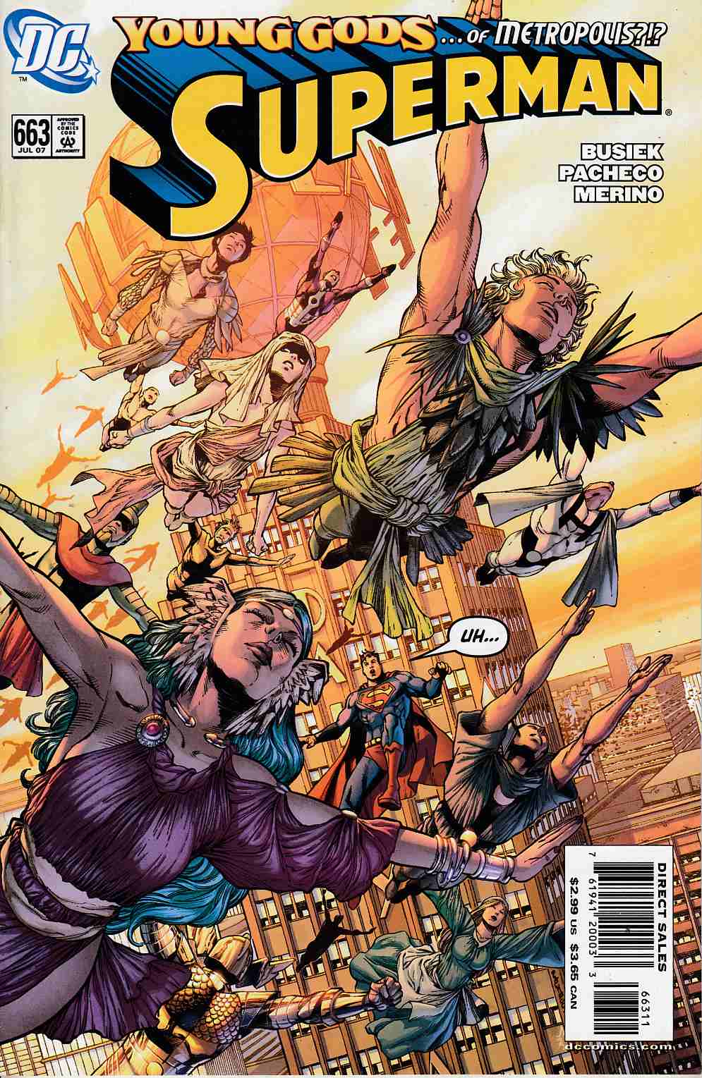 Superman #663 Near Mint (9.4) [DC Comic] THUMBNAIL