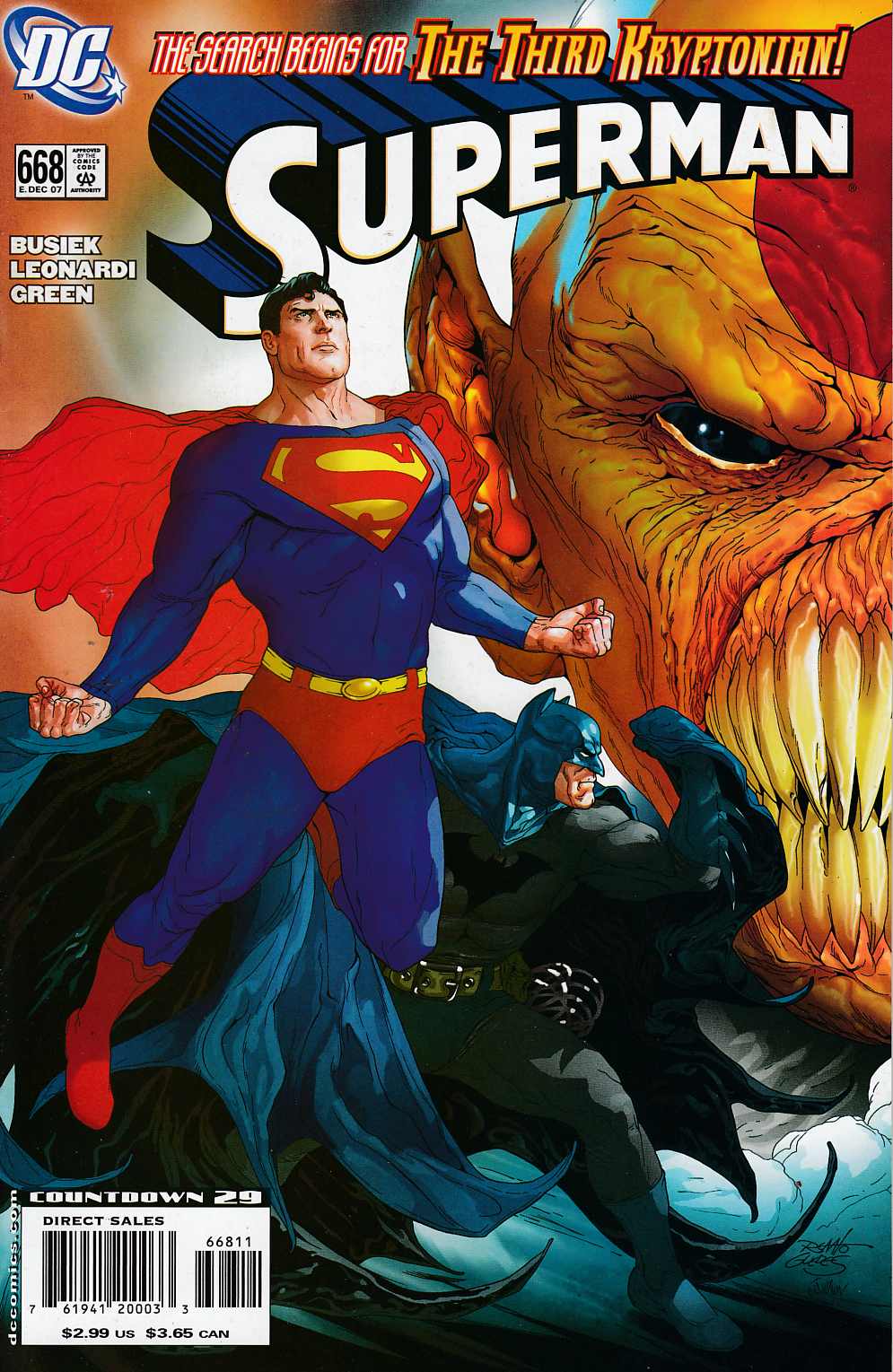 Superman #668 Very Fine (8.0) [DC Comic] THUMBNAIL