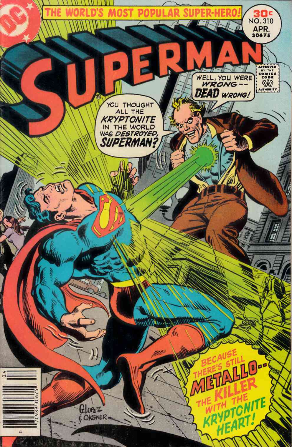 Superman #310 Fine (6.0) [DC Comic] THUMBNAIL