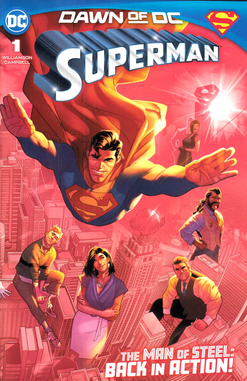 Superman #1 Second Printing Near Mint (9.4) [DC Comic] LARGE
