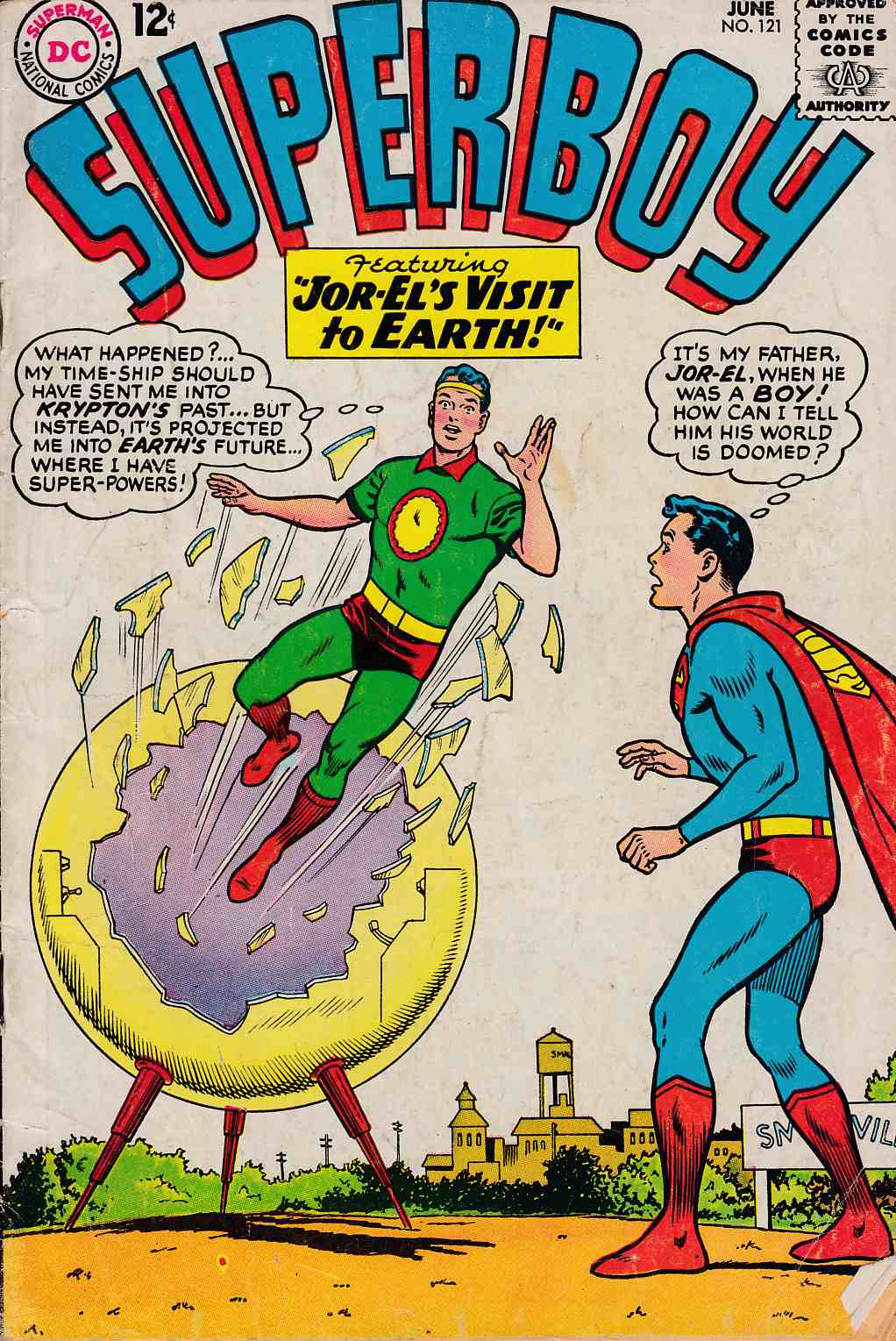 Superboy #121 Very Good Minus (3.5) [DC Comic] THUMBNAIL