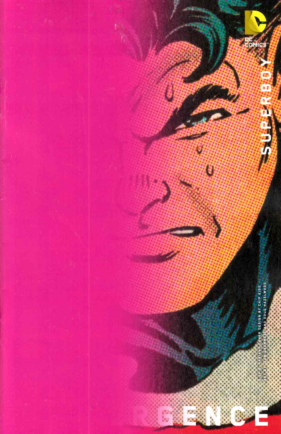 Convergence Superboy #2 Chip Kidd Variant Cover [DC Comic] THUMBNAIL