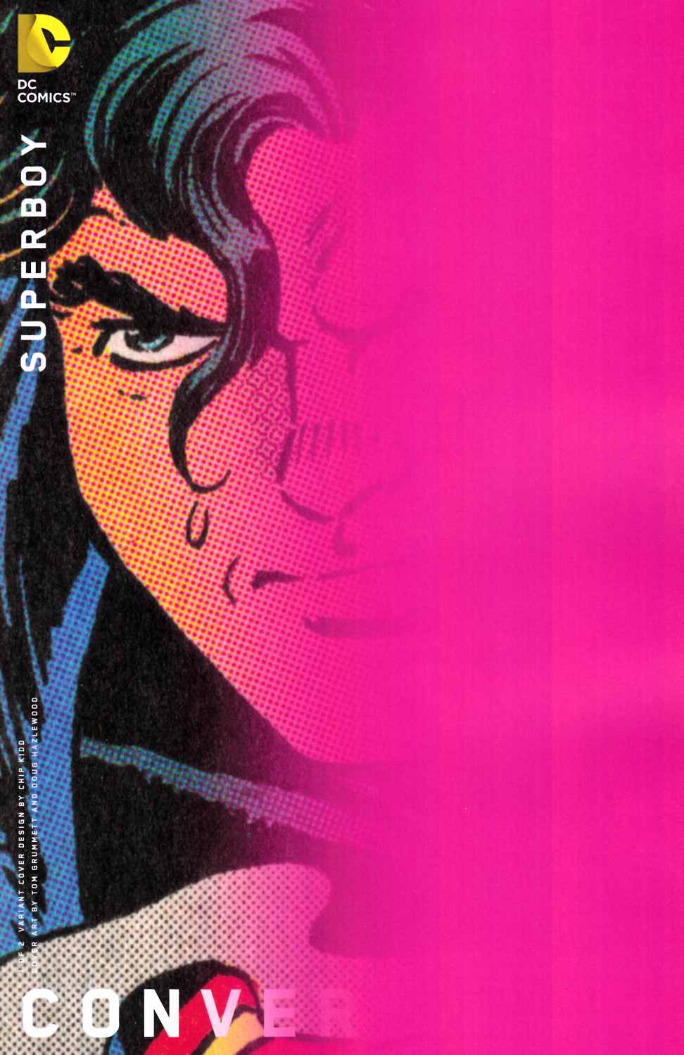 Convergence Superboy #1 Chip Kidd Variant Cover [DC Comic] THUMBNAIL