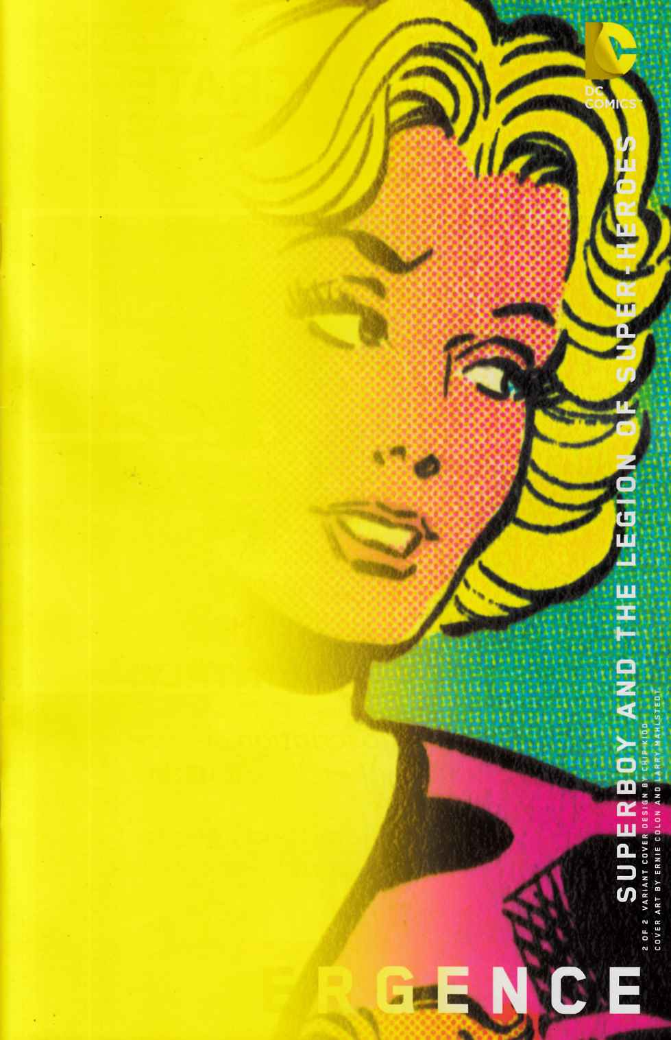 Convergence Superboy & the Legion #2 Chip Kidd Variant Cover [DC Comic] THUMBNAIL
