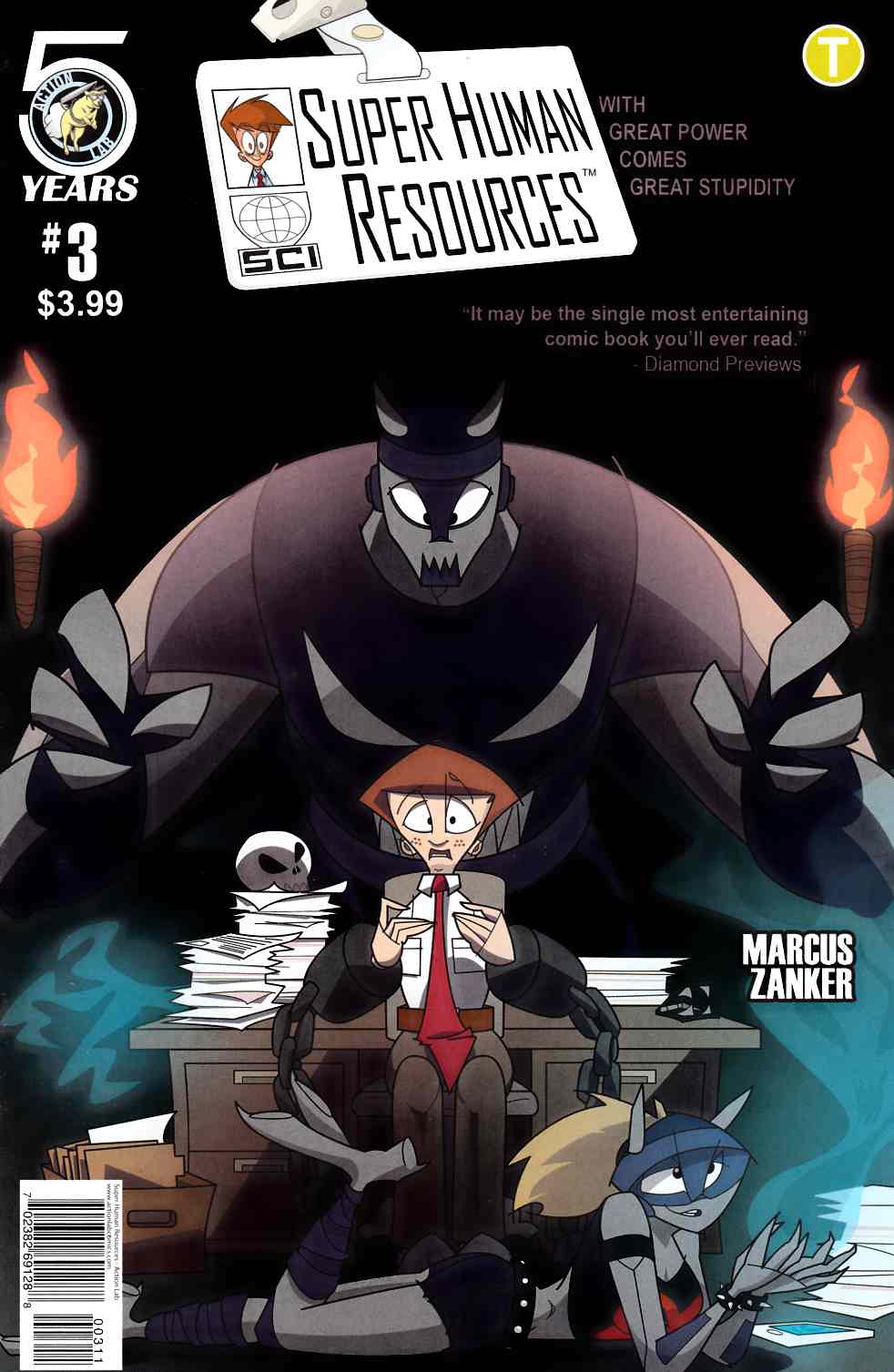 Super Human Resources #3 [Action Lab Comic] THUMBNAIL