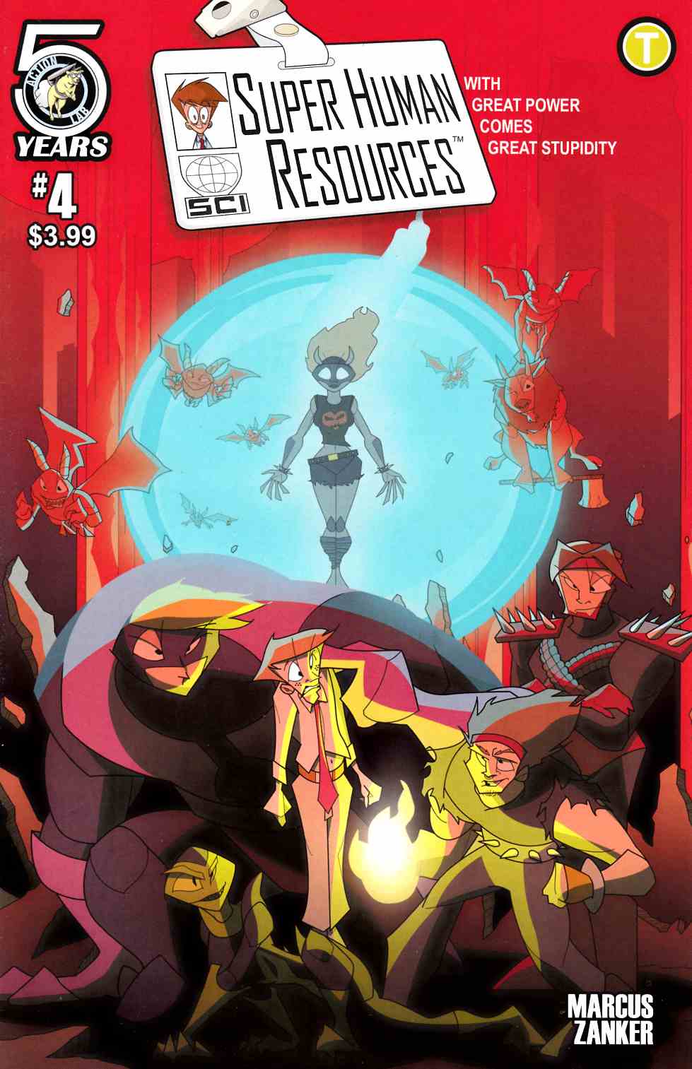 Super Human Resources #4 [Action Lab Comic] THUMBNAIL