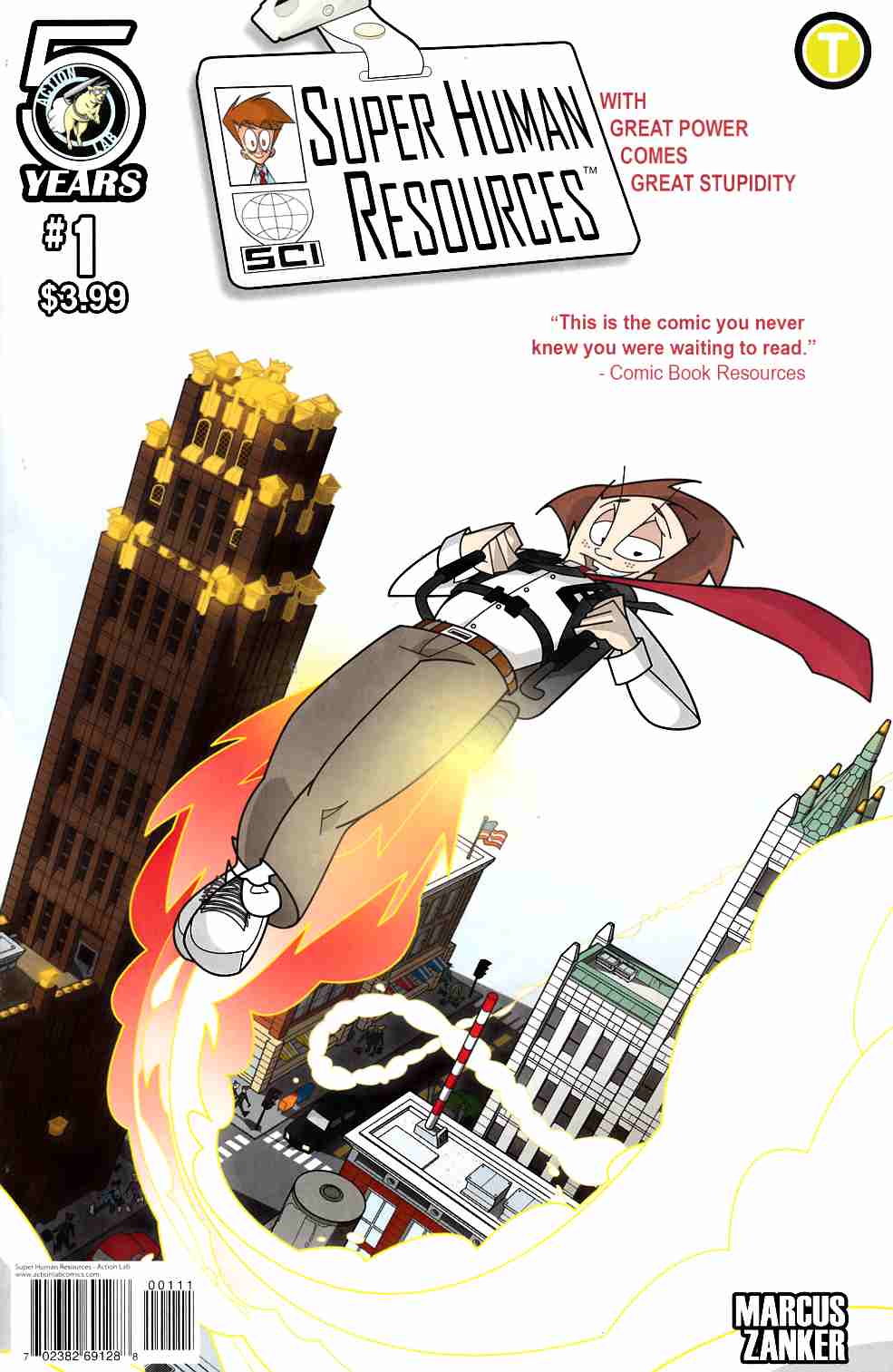 Super Human Resources #1 Cover A [Action Lab Comic] THUMBNAIL