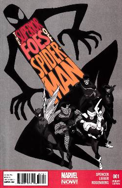Superior Foes of Spider-Man #1 MRRC Sketch Variant Cover Near Mint (9.4) [Marvel Comic] LARGE