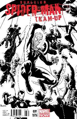 Superior Spider-Man Team Up #1 Rivera Sketch Variant Cover (Now) [Comic] LARGE