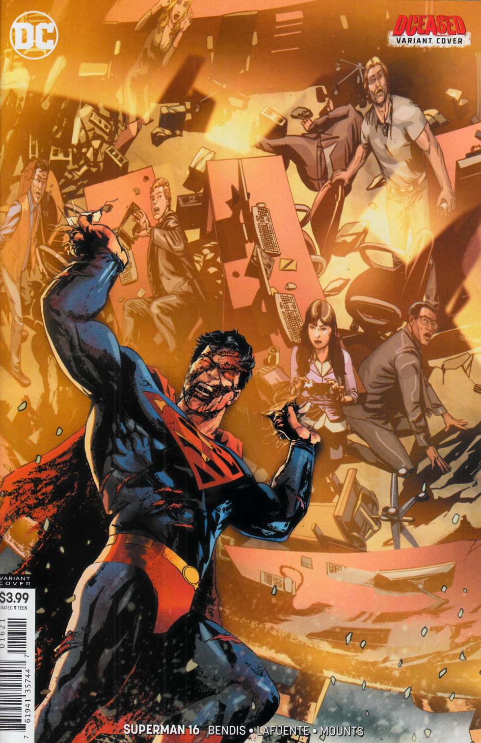 Superman #16 Masters Variant Cover Near Mint (9.4) [DC Comic] LARGE