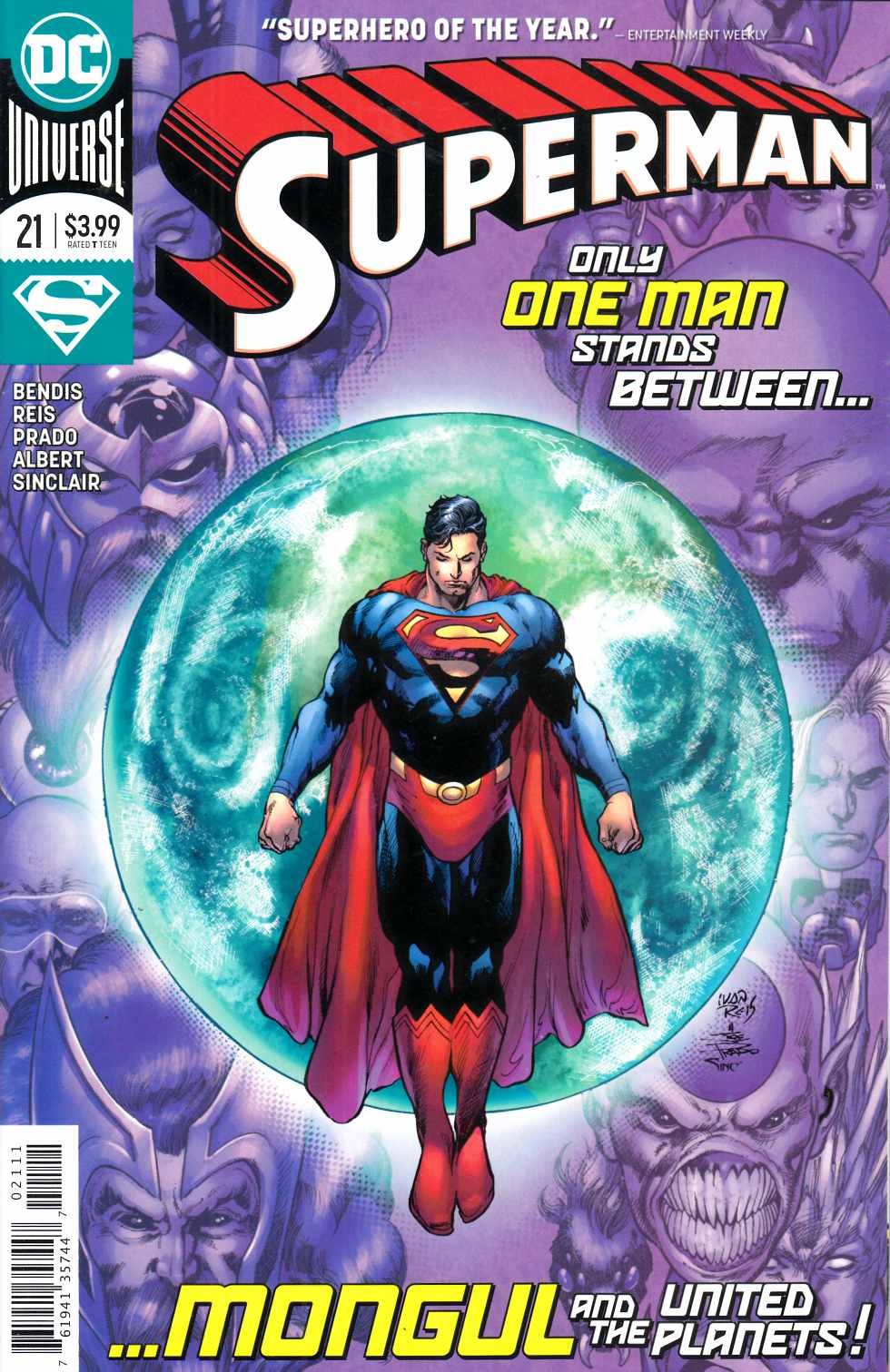 Superman #21 Near Mint Minus (9.2) [DC Comic] LARGE
