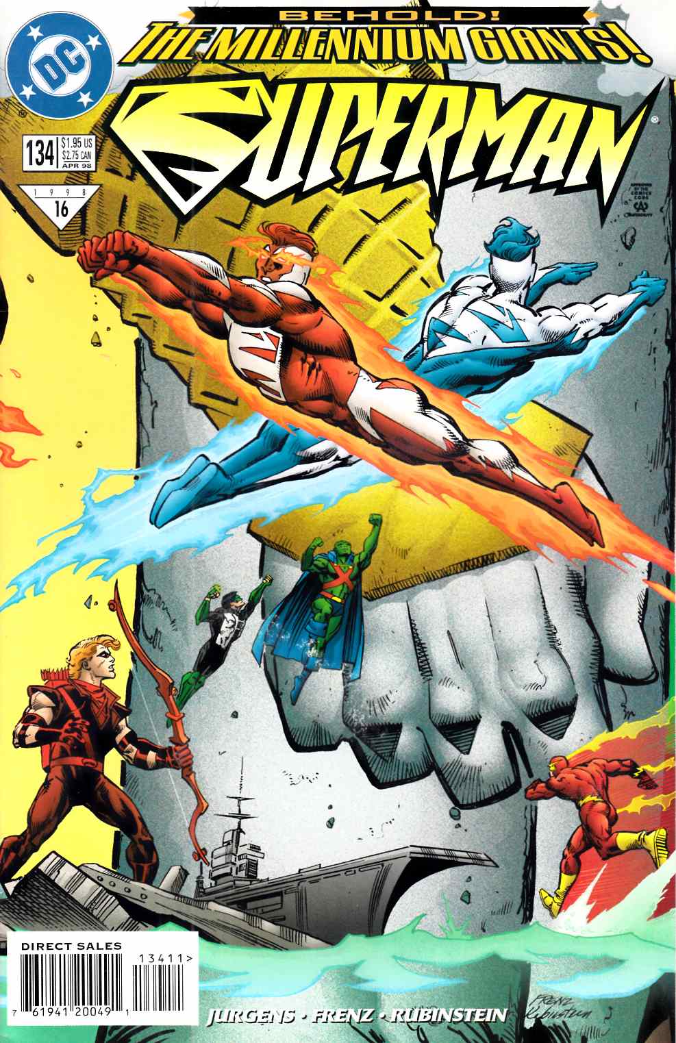 Superman #134 Very Fine (8.0) [DC Comic] THUMBNAIL