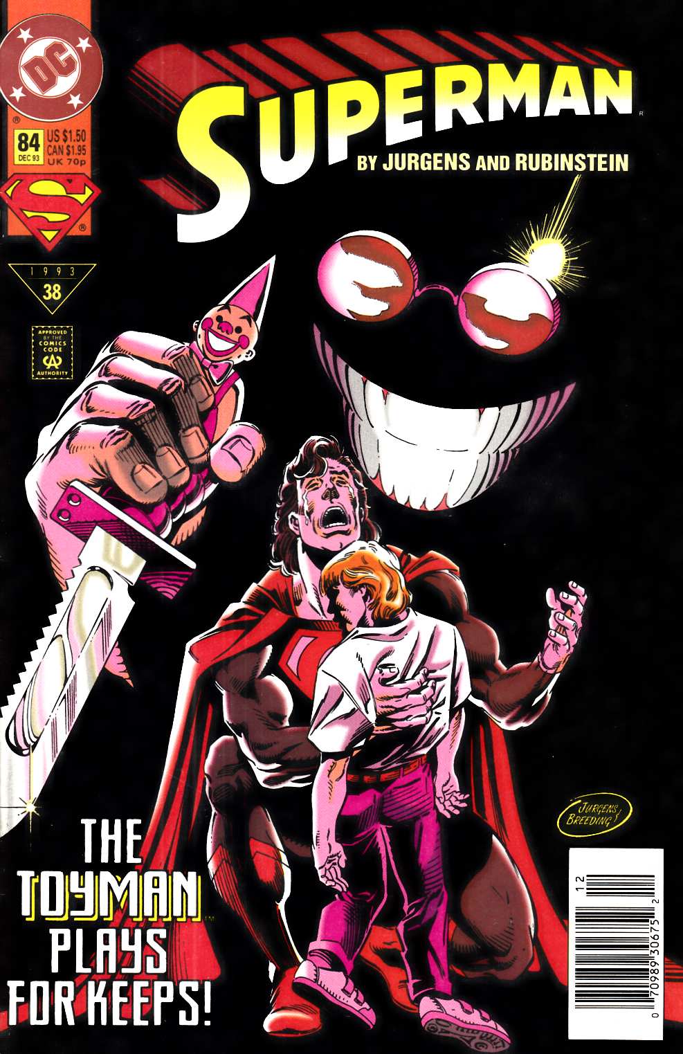 Superman #84 Newsstand Edition Very Fine (8.0) [DC Comic] LARGE