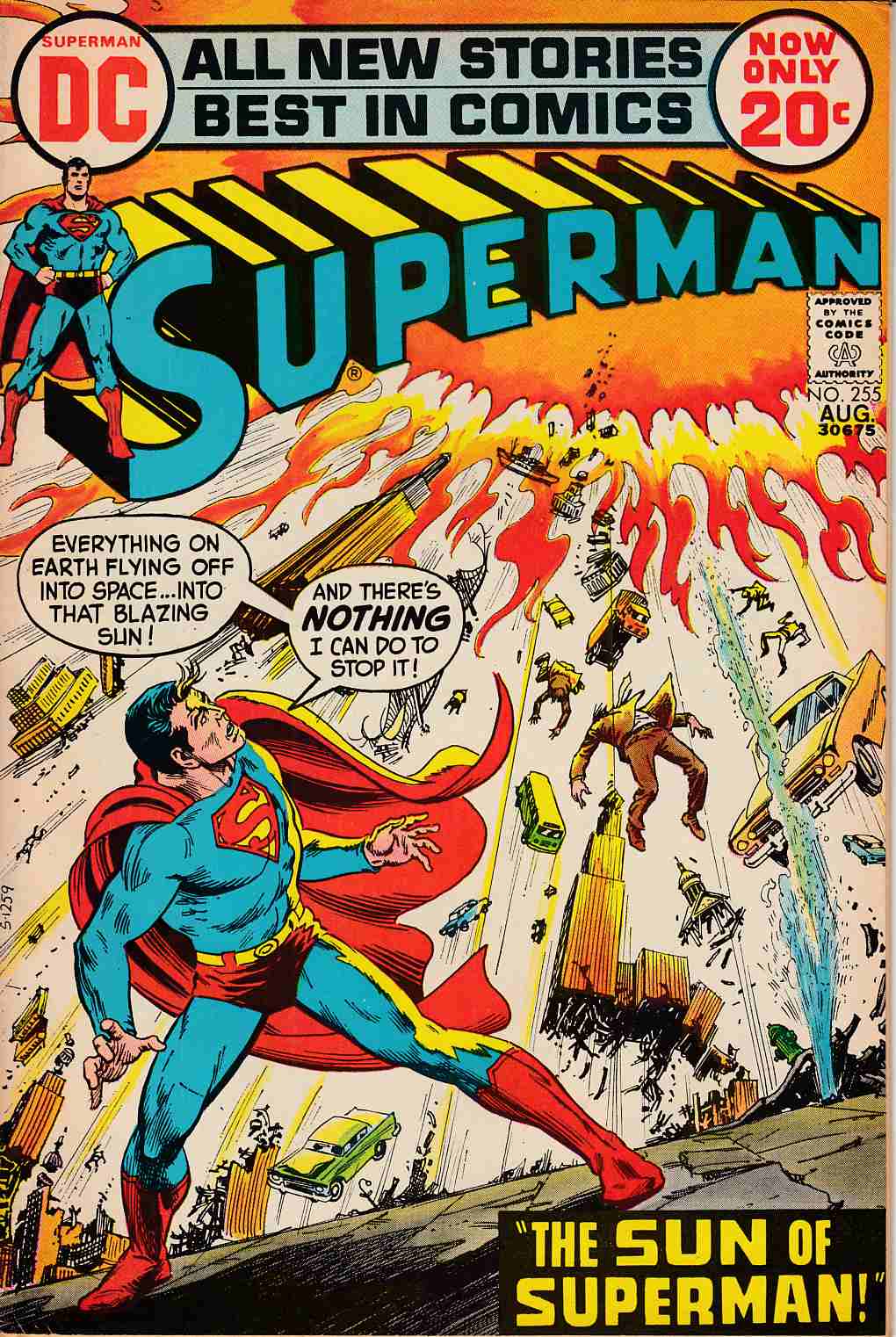 Superman #255 Fine Plus (6.5) [DC Comic] THUMBNAIL