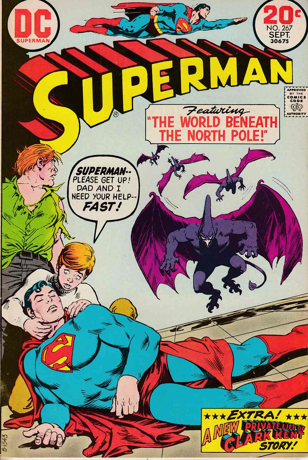 Superman #267 Very Fine Minus (7.5) [DC Comic] THUMBNAIL