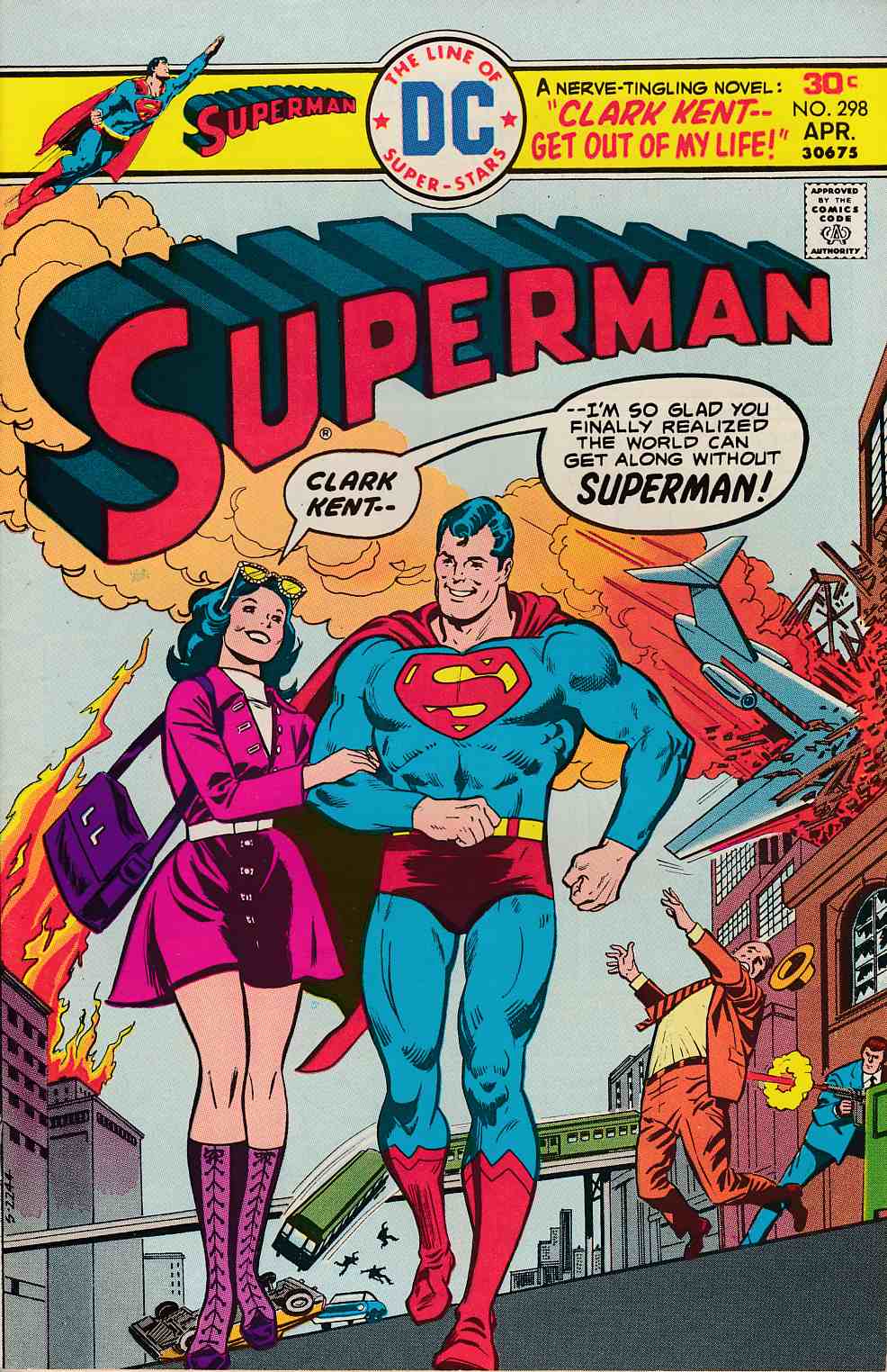 Superman #298 Very Fine (8.0) [DC Comic] THUMBNAIL