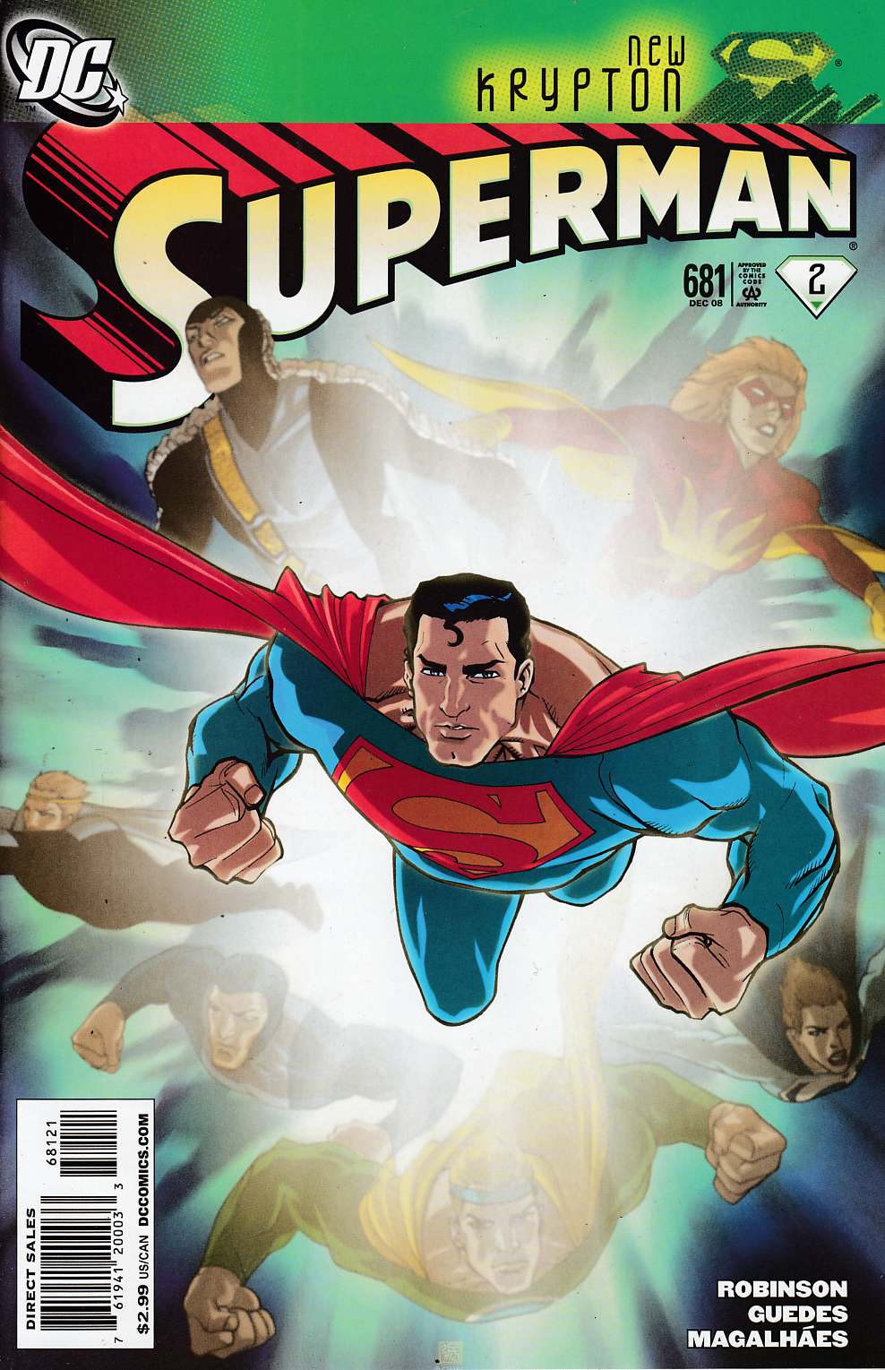 Superman #681 Chang Variant Cover Near Mint (9.4) [DC Comic] THUMBNAIL