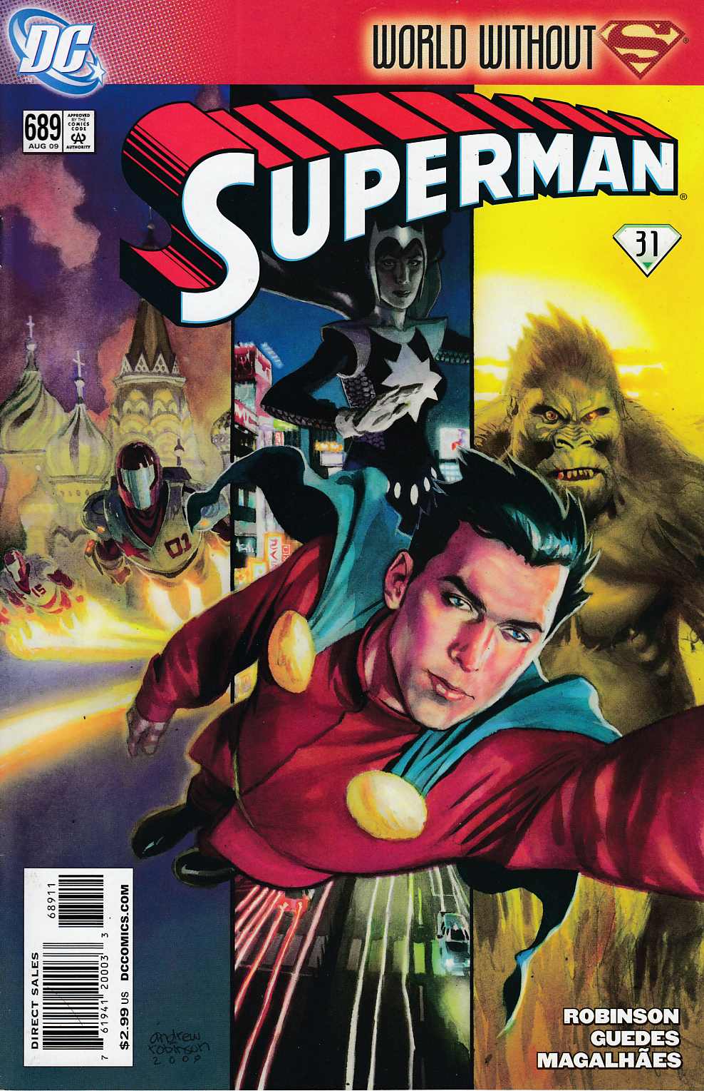Superman #689 Near Mint (9.4) [DC Comic] LARGE