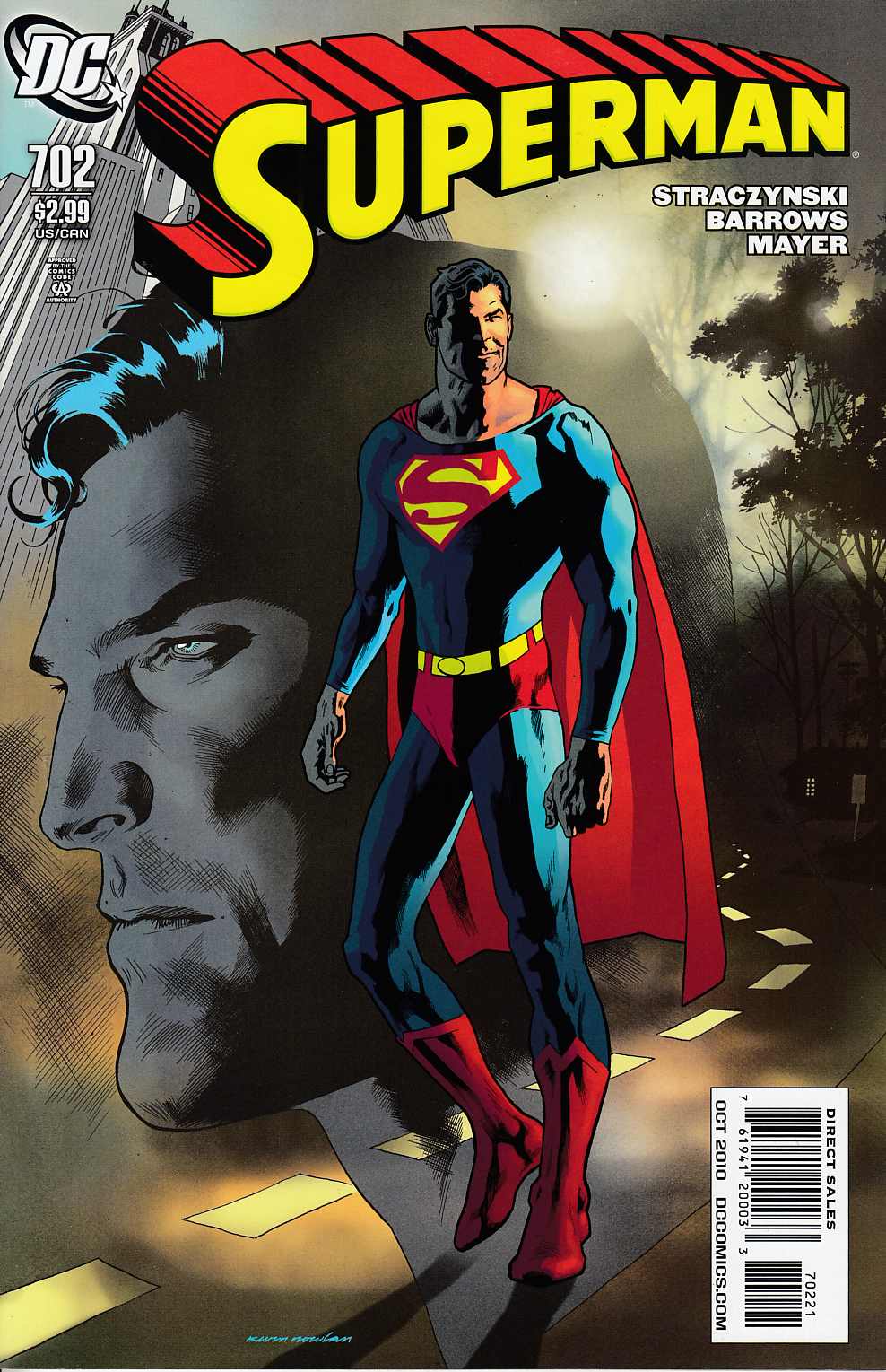 Superman #702 Nowlan Variant Cover Near Mint (9.4) [DC Comic]