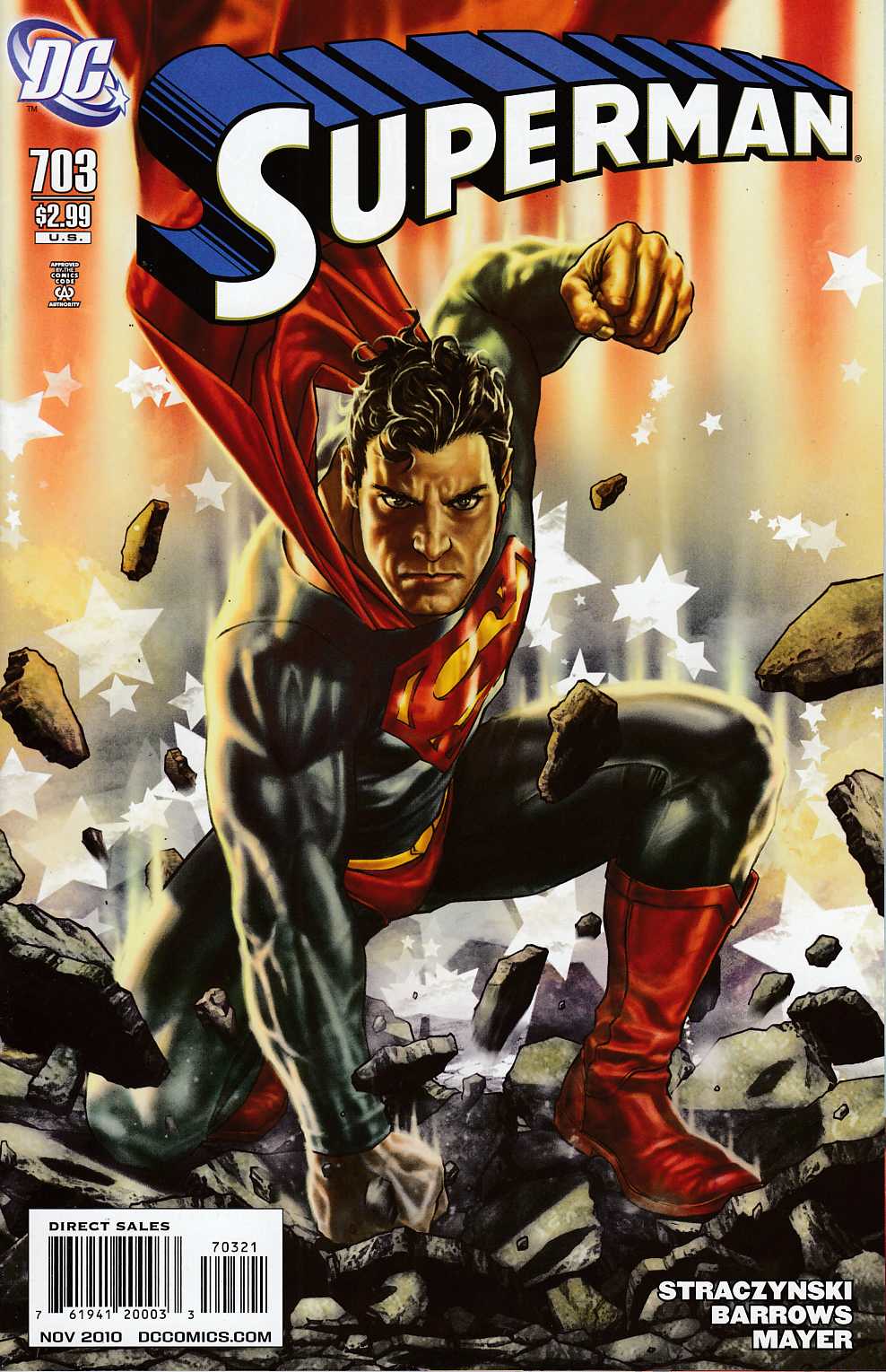 Superman #703 Bermejo Variant Cover Near Mint (9.4) [DC Comic] LARGE