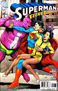 Superman: secret origin #4 (1:10 frank variant cover) LARGE