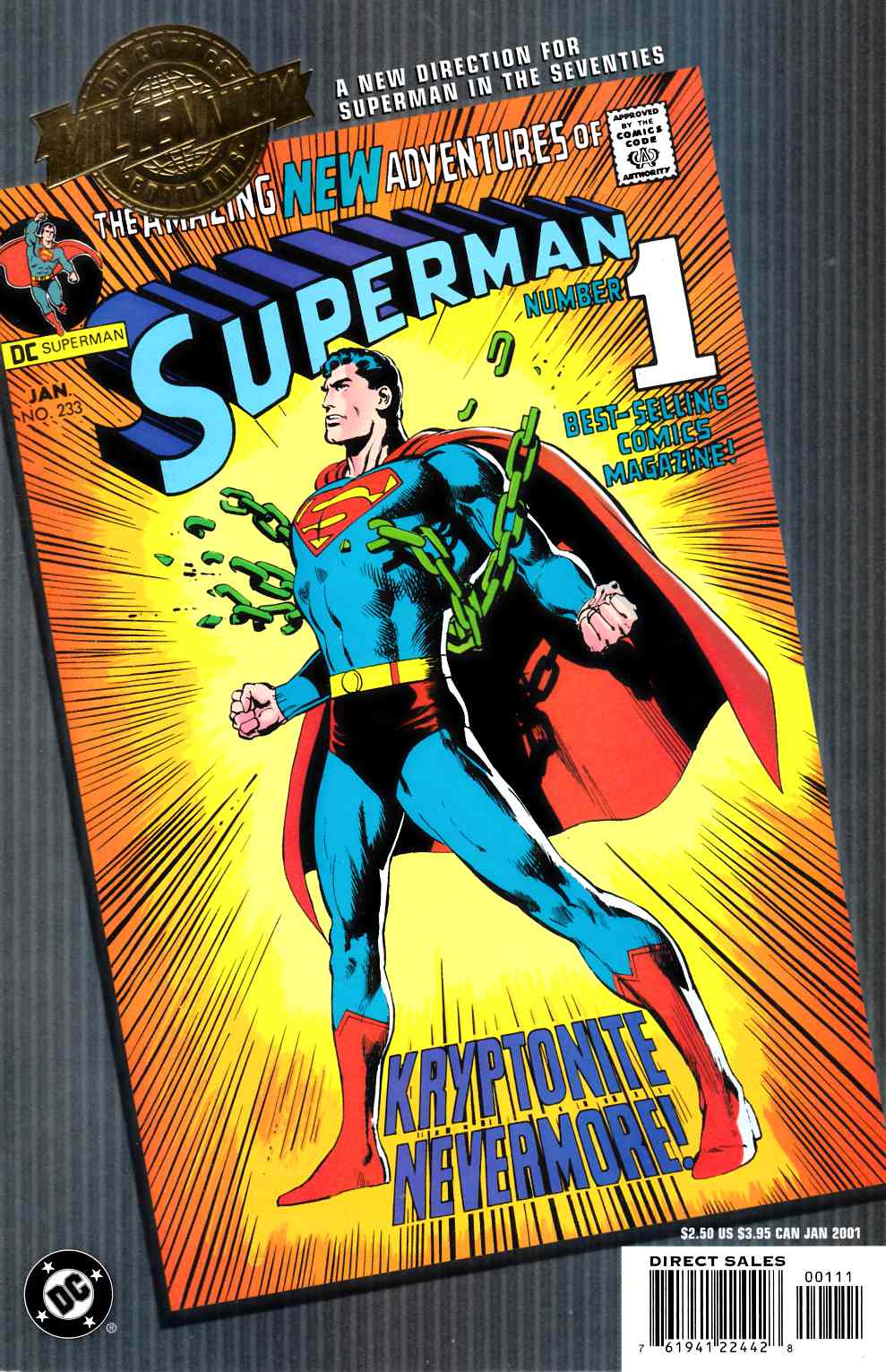 Superman #233 DC Millennium Edition [Comic] THUMBNAIL