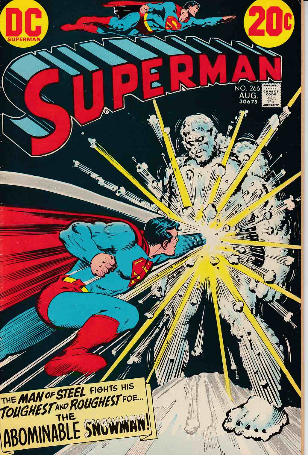 Superman #266 Very Fine Minus (7.5) [DC Comic] THUMBNAIL