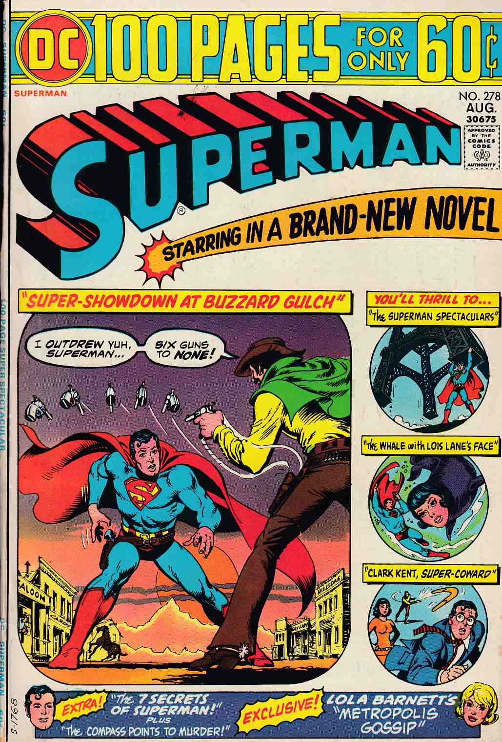 Superman #278 Fine (6.0) [DC Comic] THUMBNAIL