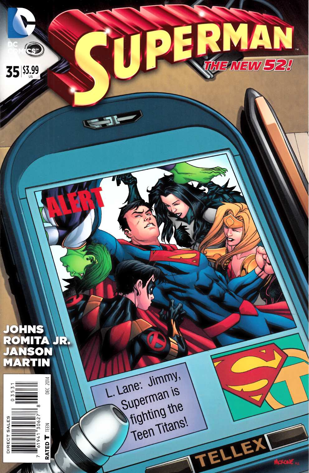 Superman #35 McKone Variant Cover [DC Comic] THUMBNAIL