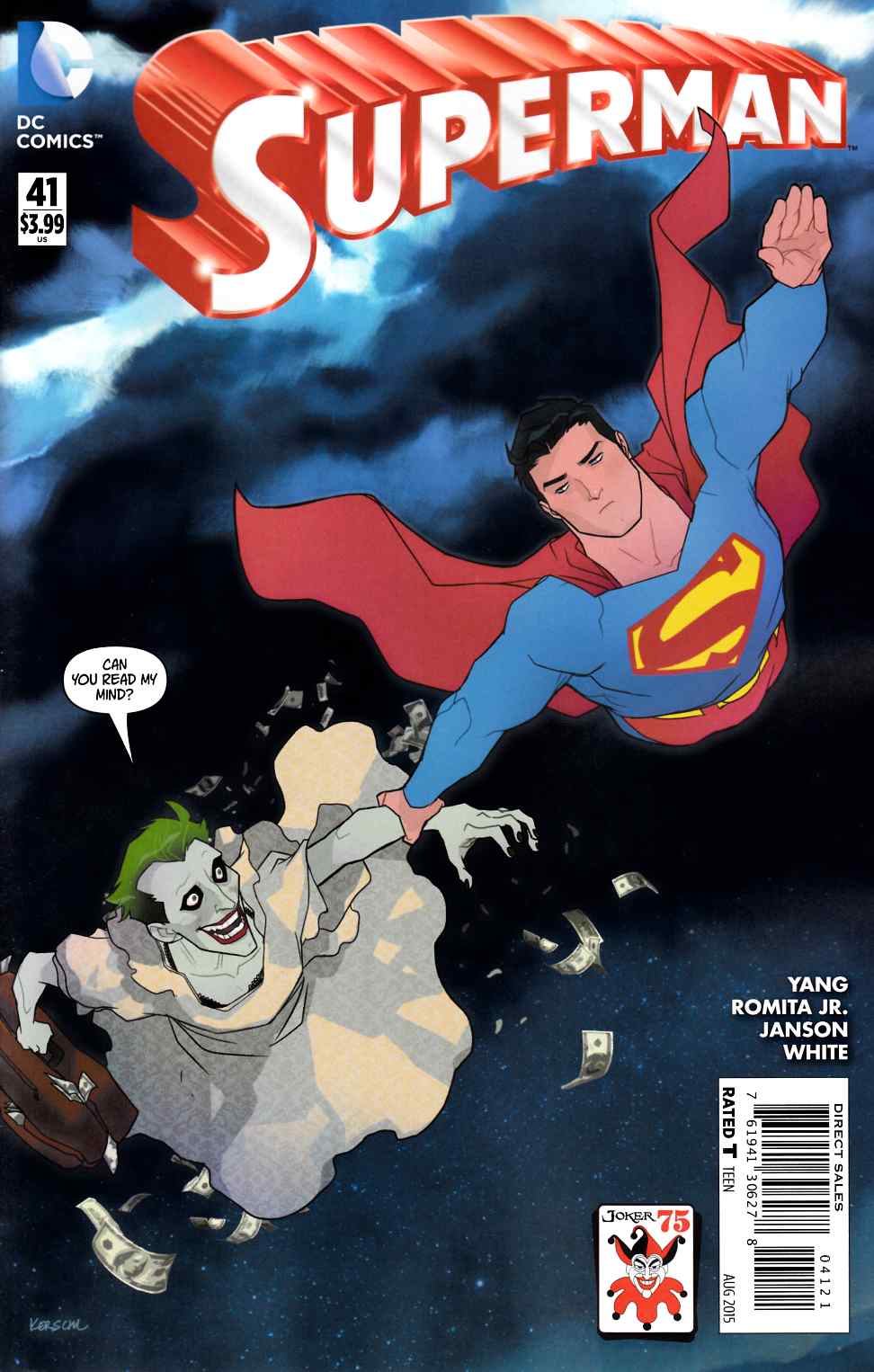 Superman #41 The Joker Variant Cover [DC Comic] THUMBNAIL