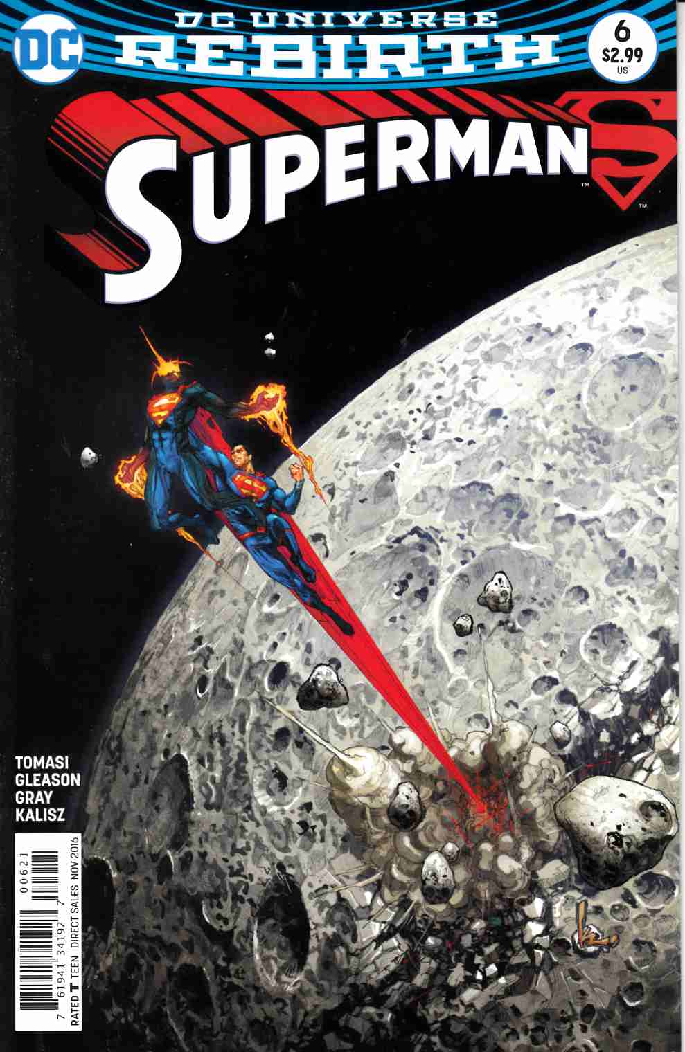 Superman #6 Rocafort Variant Cover [DC Comic] LARGE