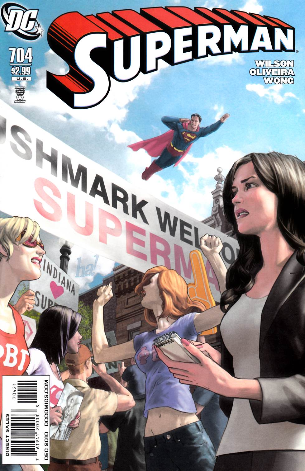 Superman #704 Gene Ha Variant Cover Near Mint (9.4) [DC Comic] LARGE