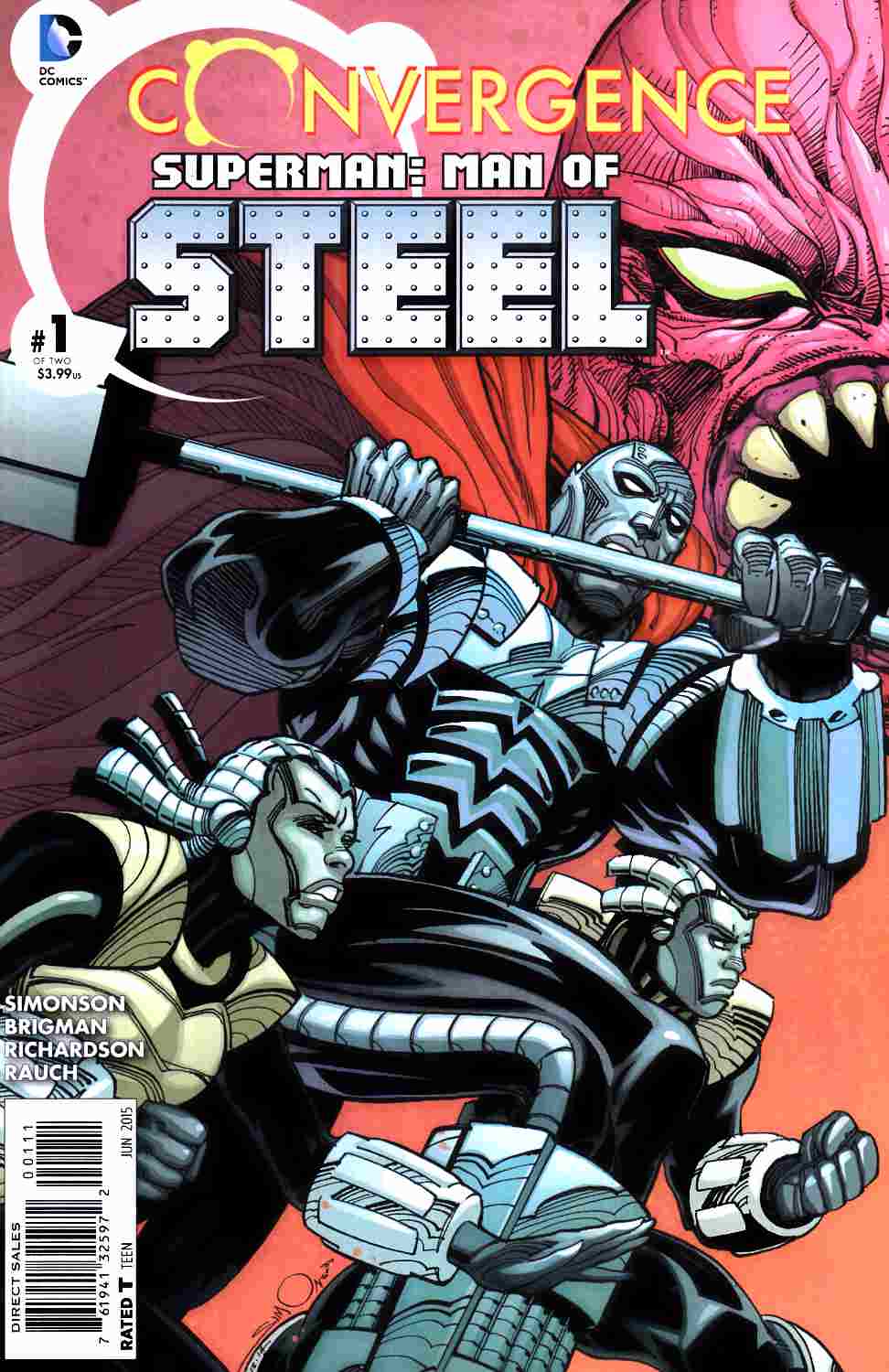 Convergence Superman Man of Steel #1 [DC Comic] THUMBNAIL