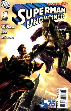 Superman Unchained #1 75th Anniversary Lex Luthor Cover Near Mint (9.4) [DC Comic] LARGE