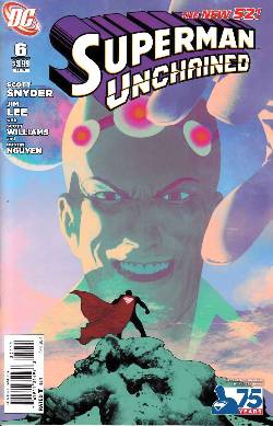 Superman Unchained #6 Villain Variant Cover Near Mint (9.4) [DC Comic] LARGE