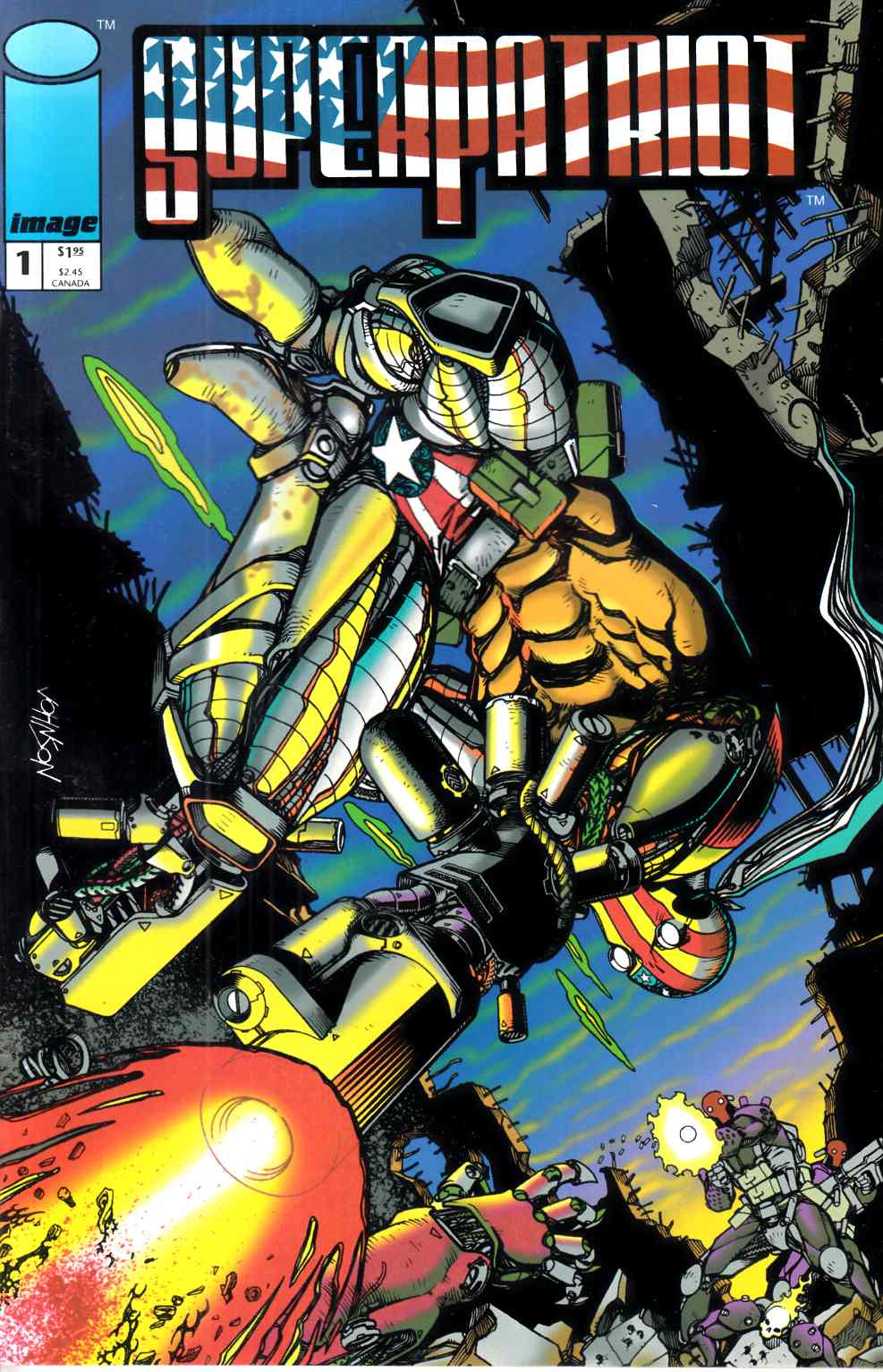 Superpatriot #1 Near Mint (9.4) [Image Comic] LARGE