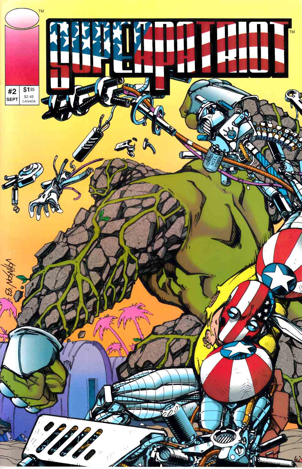Superpatriot #2 Near Mint (9.4) [Image Comic] LARGE