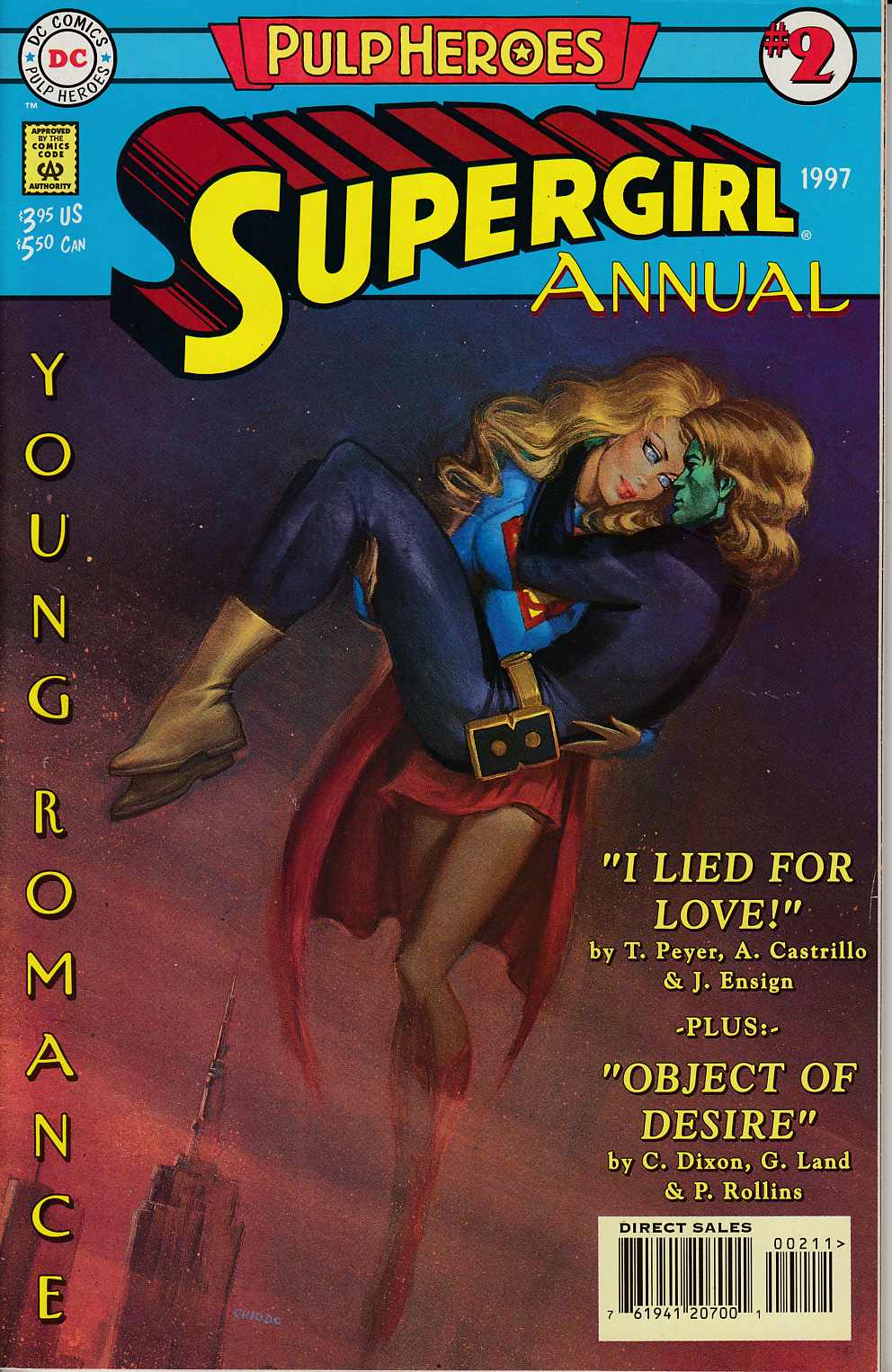 Supergirl Annual #2 Near Mint (9.4) [DC Comic] LARGE