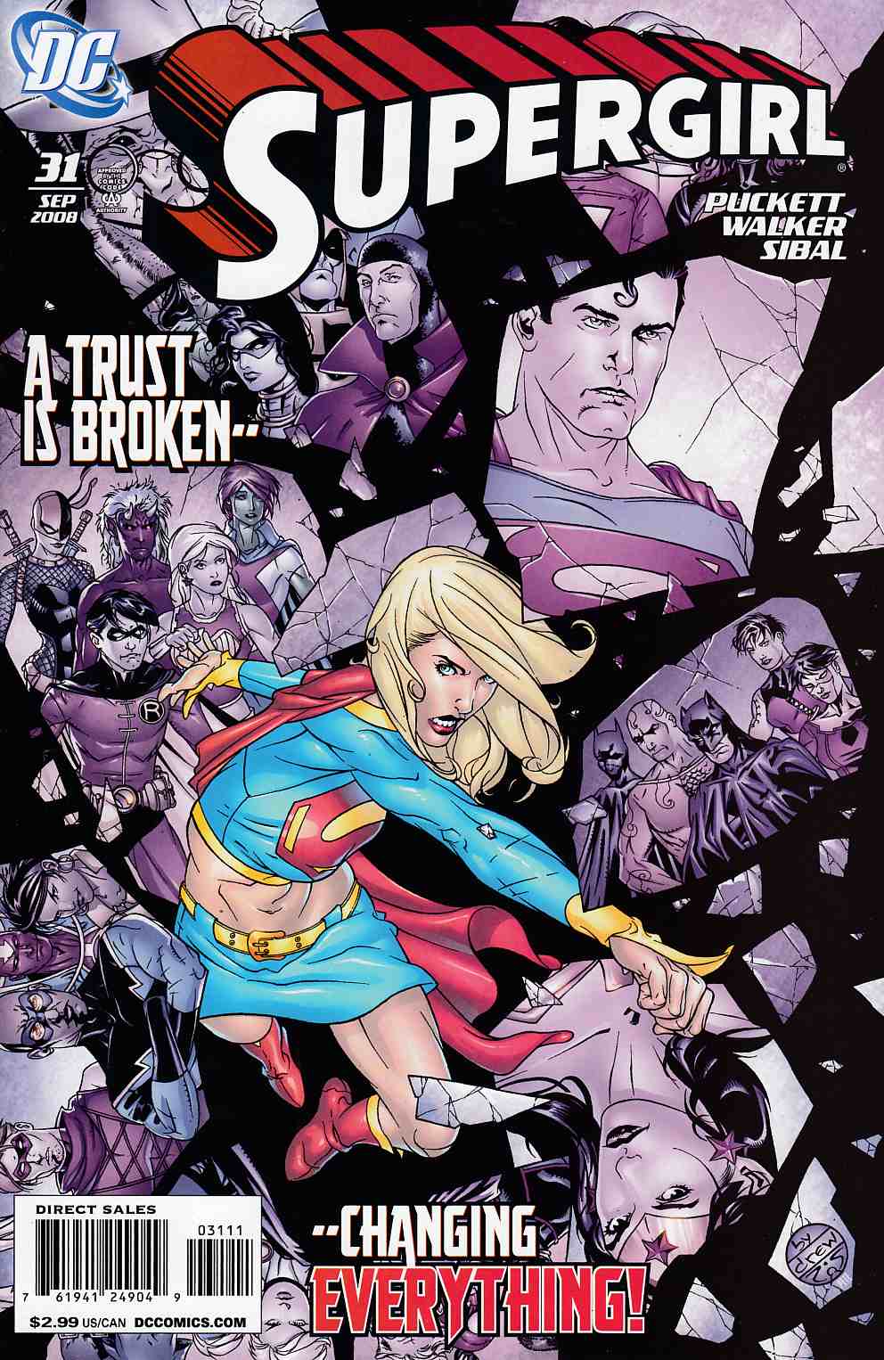 Supergirl #31 Near Mint (9.4) [DC Comic] LARGE
