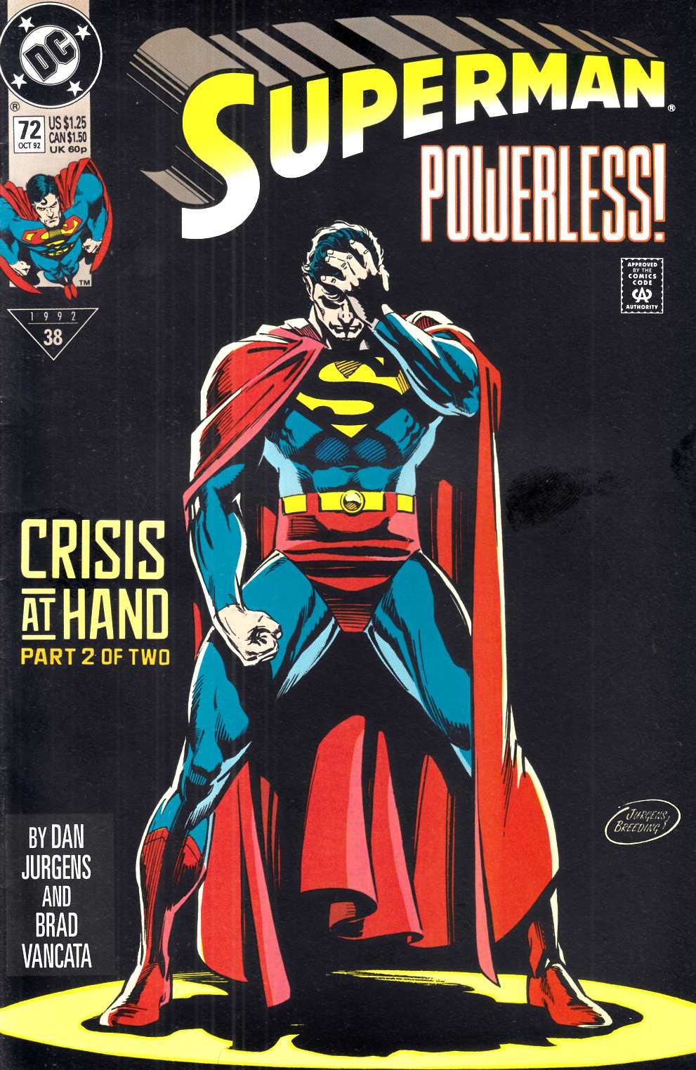Superman #72 Very Fine (8.0) [DC Comic] LARGE