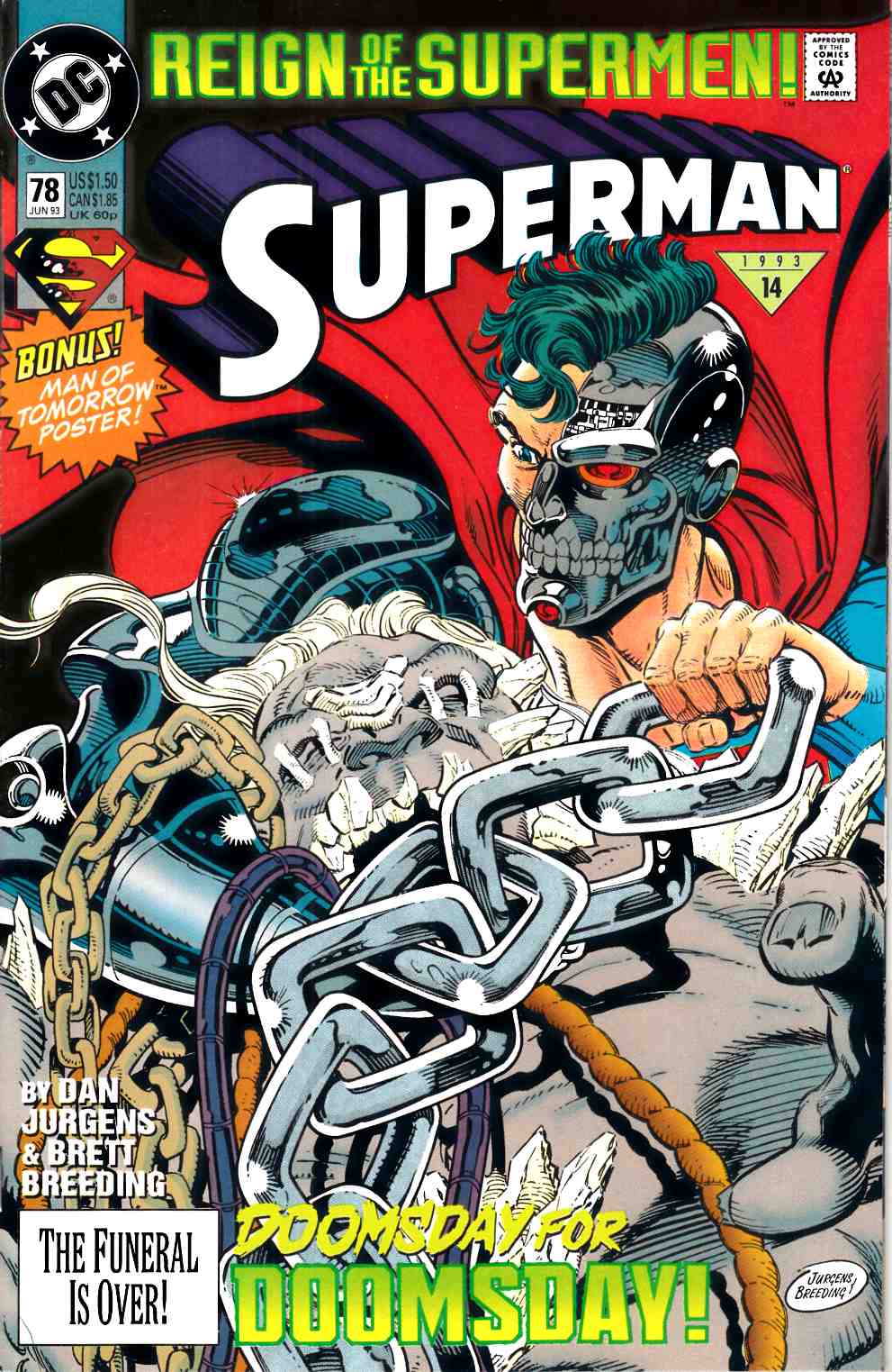 Superman #78 Regular Edition Near Mint (9.4) [DC Comic] LARGE