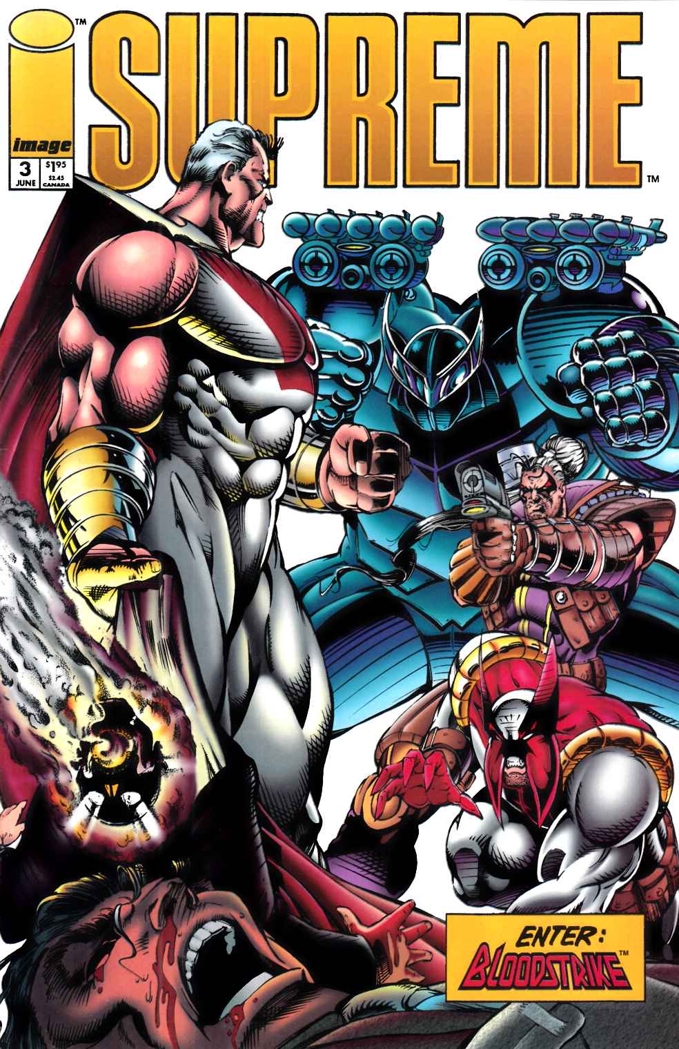 Supreme #3 Near Mint (9.4) [Image Comic] THUMBNAIL